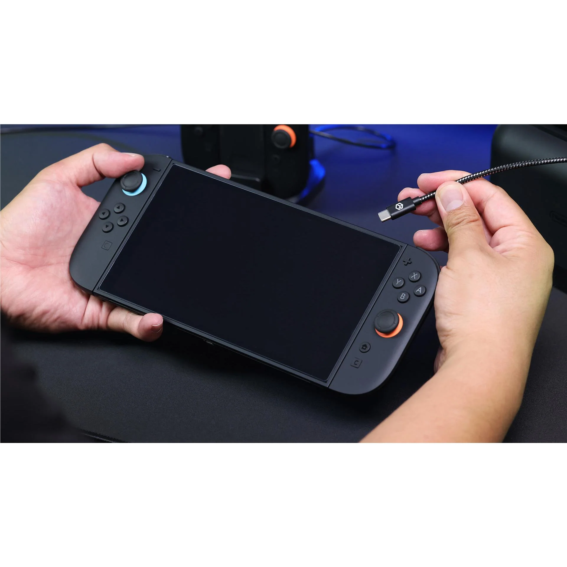 Powerwave 2-in-1 2m USB-C Charging Cable with USB-A Adapter for Nintendo Switch 2 - Image 9