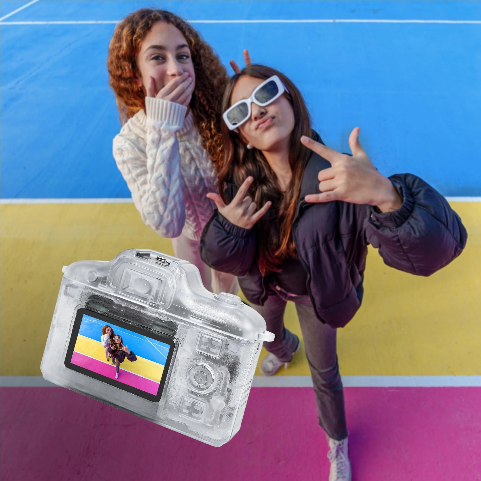 Powerwave SnapGo Mini Compact Camera (Ice Chill) - Image 5