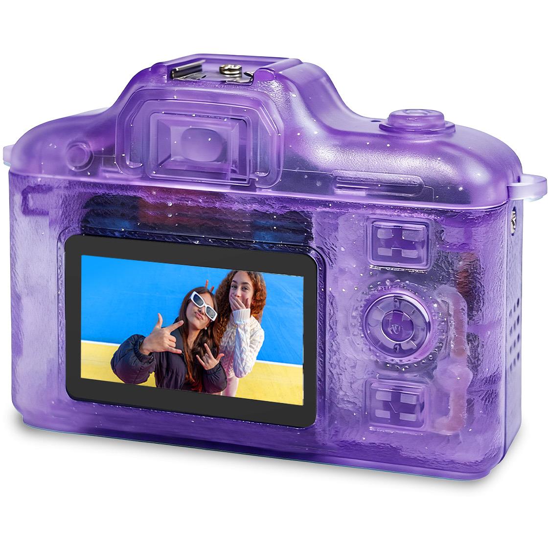 Powerwave SnapGo Mini Compact Camera (Royal Purple) - Image 3