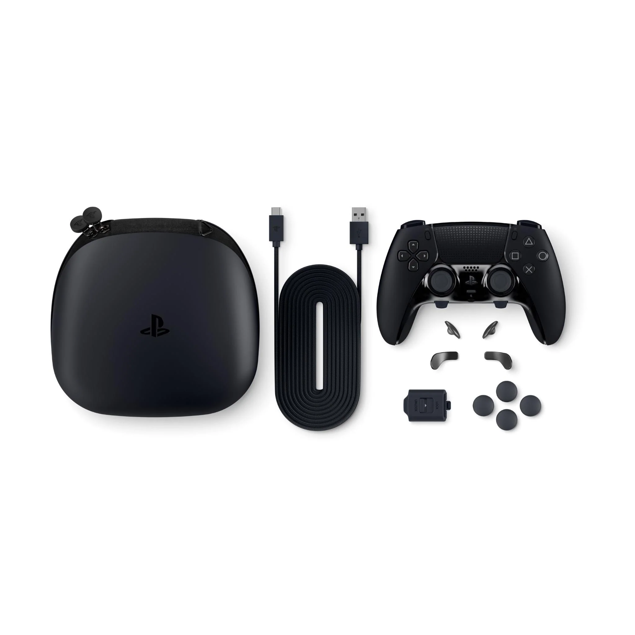PS5 PlayStation 5 DualSense Edge Wireless Controller - Midnight Black - Image 5