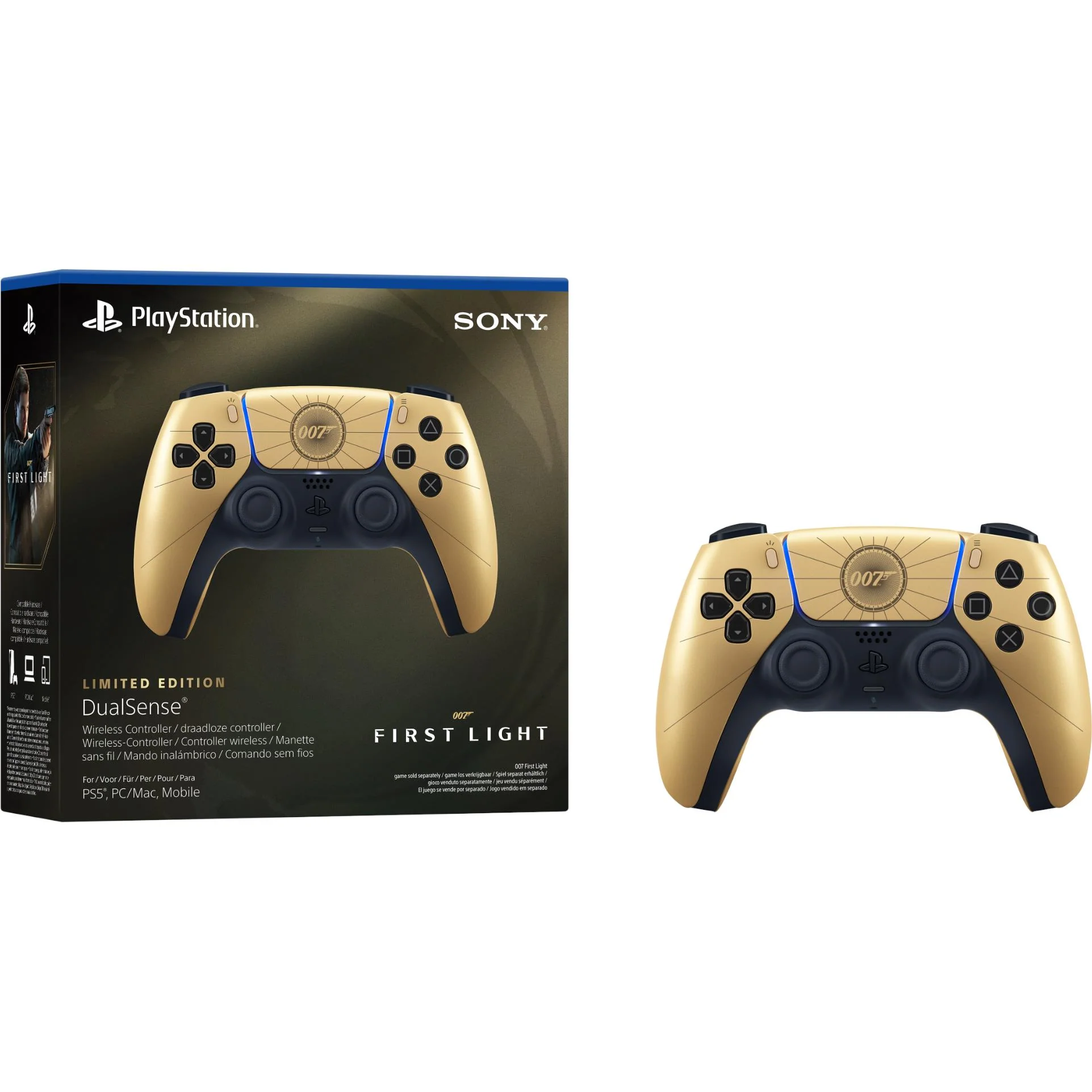 PS5 PlayStation 5 DualSense Wireless Controller - 007 First Light Limited Edition - Image 6