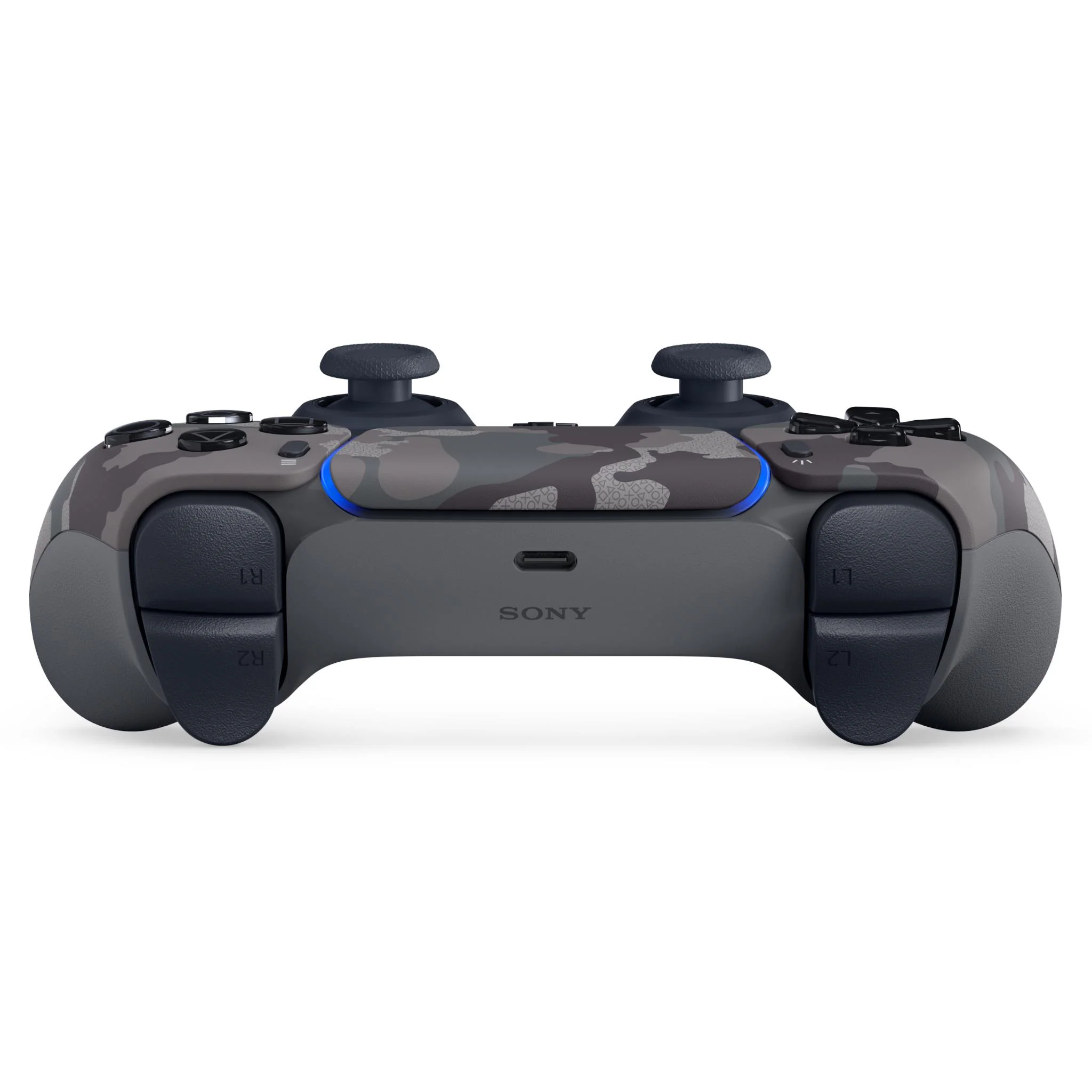 PS5 PlayStation 5 DualSense Wireless Controller - Gray Camouflage - Image 4