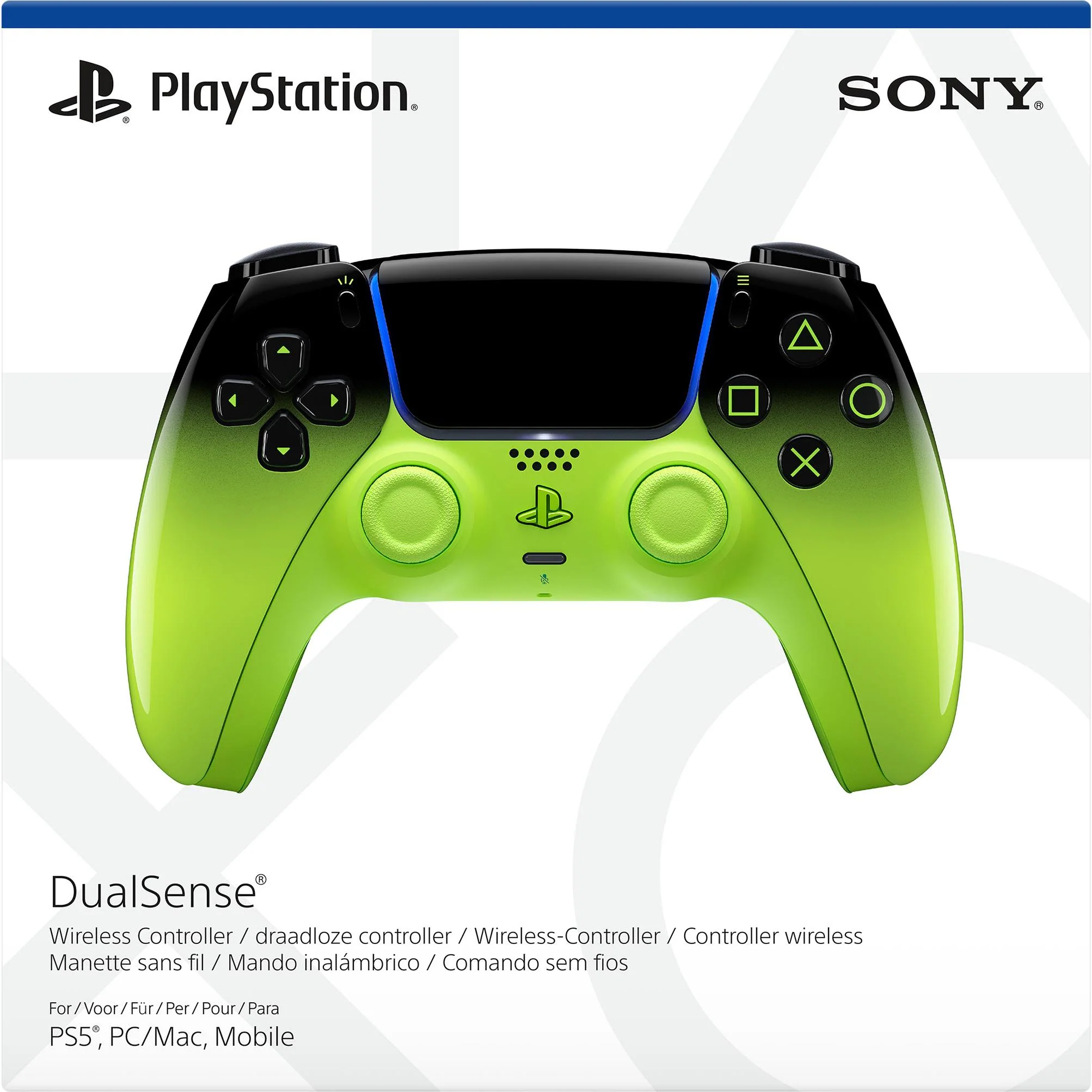 PS5 PlayStation 5 DualSense Wireless Controller - Remix Green - Image 6