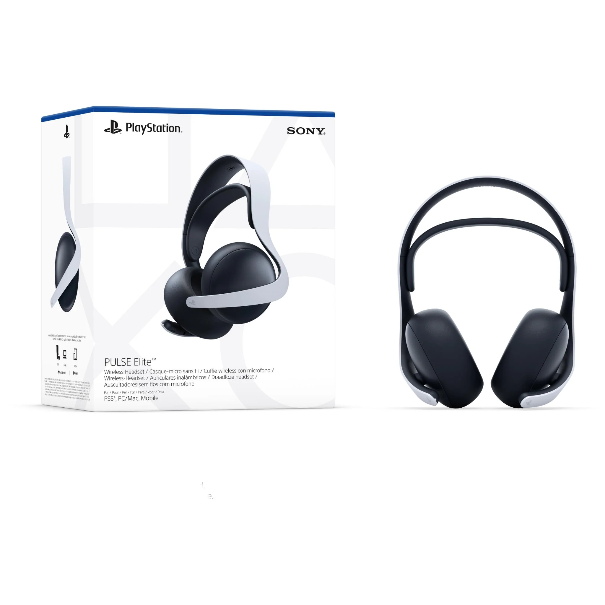 PS5 PlayStation 5 PULSE Elite Wireless Headset (White) - Image 11