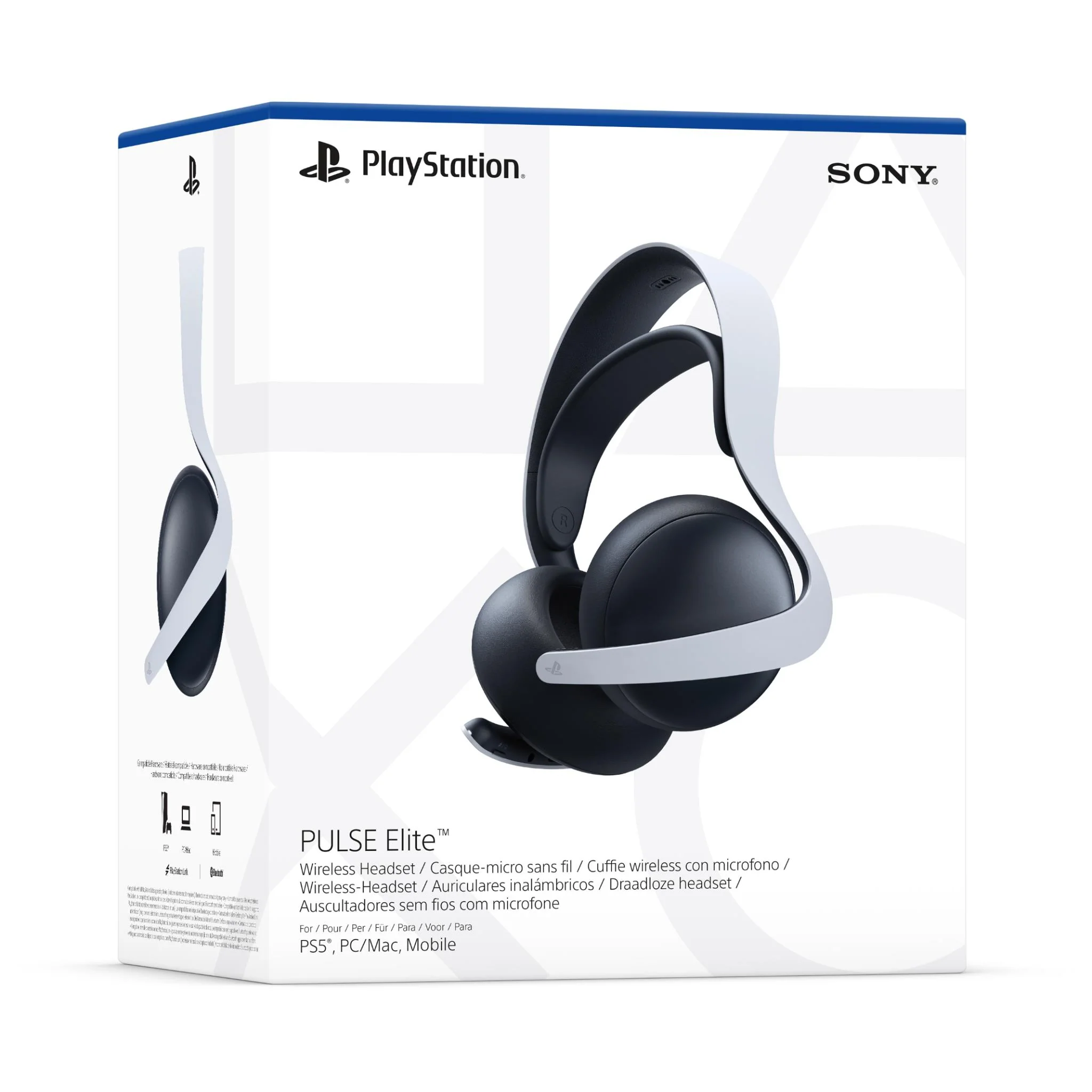 PS5 PlayStation 5 PULSE Elite Wireless Headset (White) - Image 12
