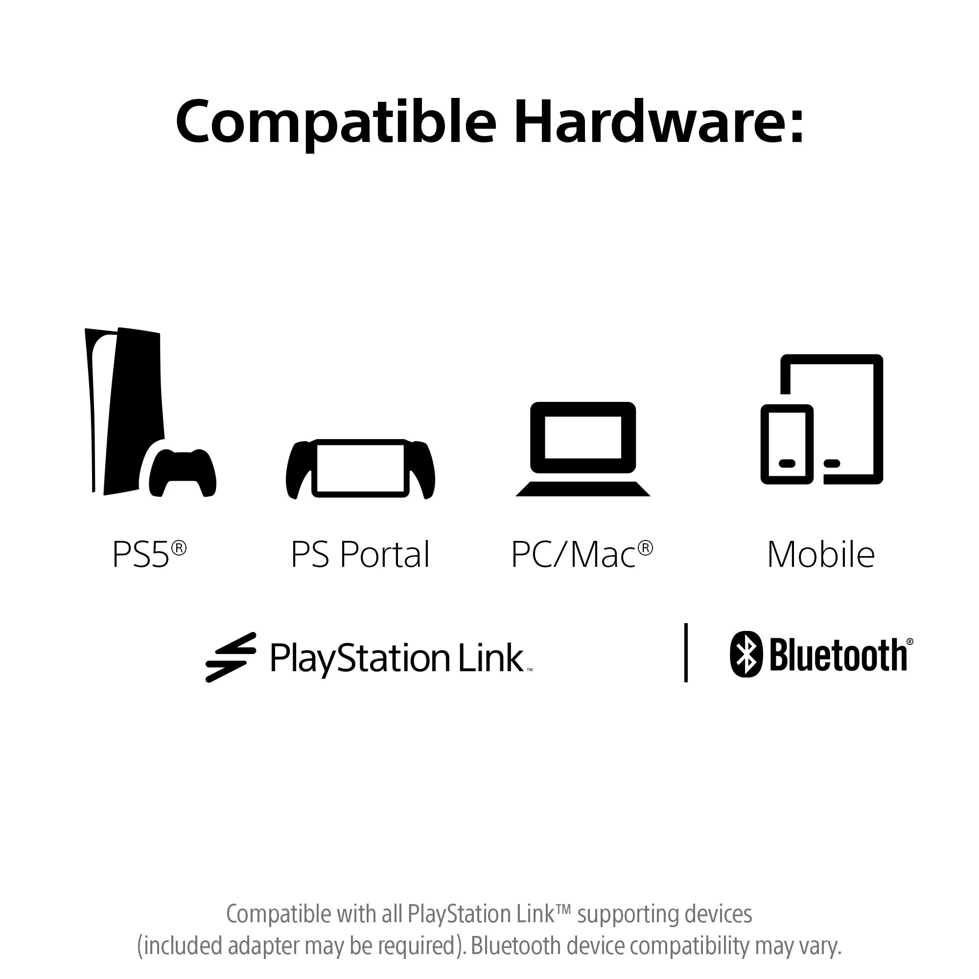 PS5 PlayStation 5 PULSE Elite Wireless Headset (White) - Image 2