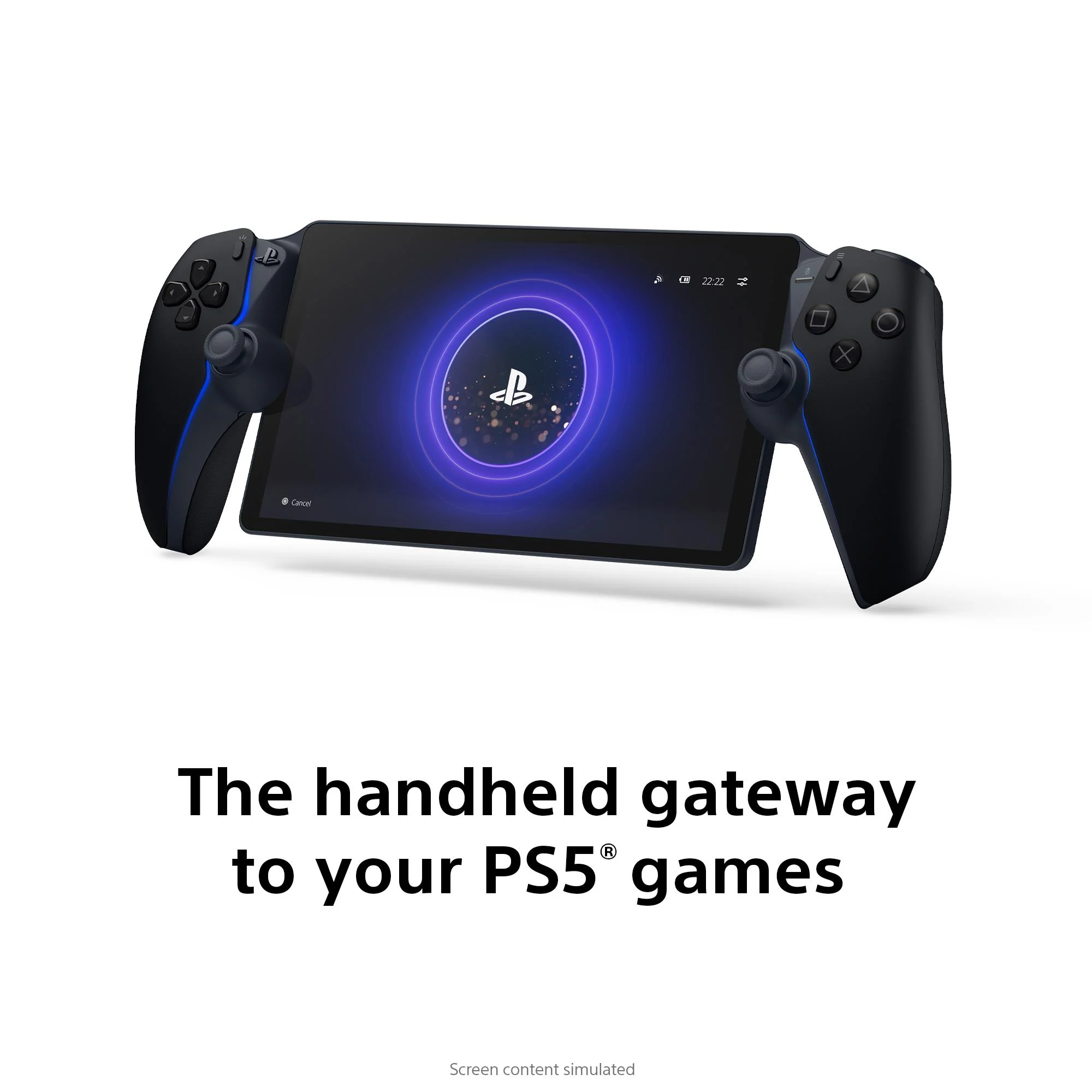 PS5 PlayStation Portal Remote Player (Midnight Black) - Image 3