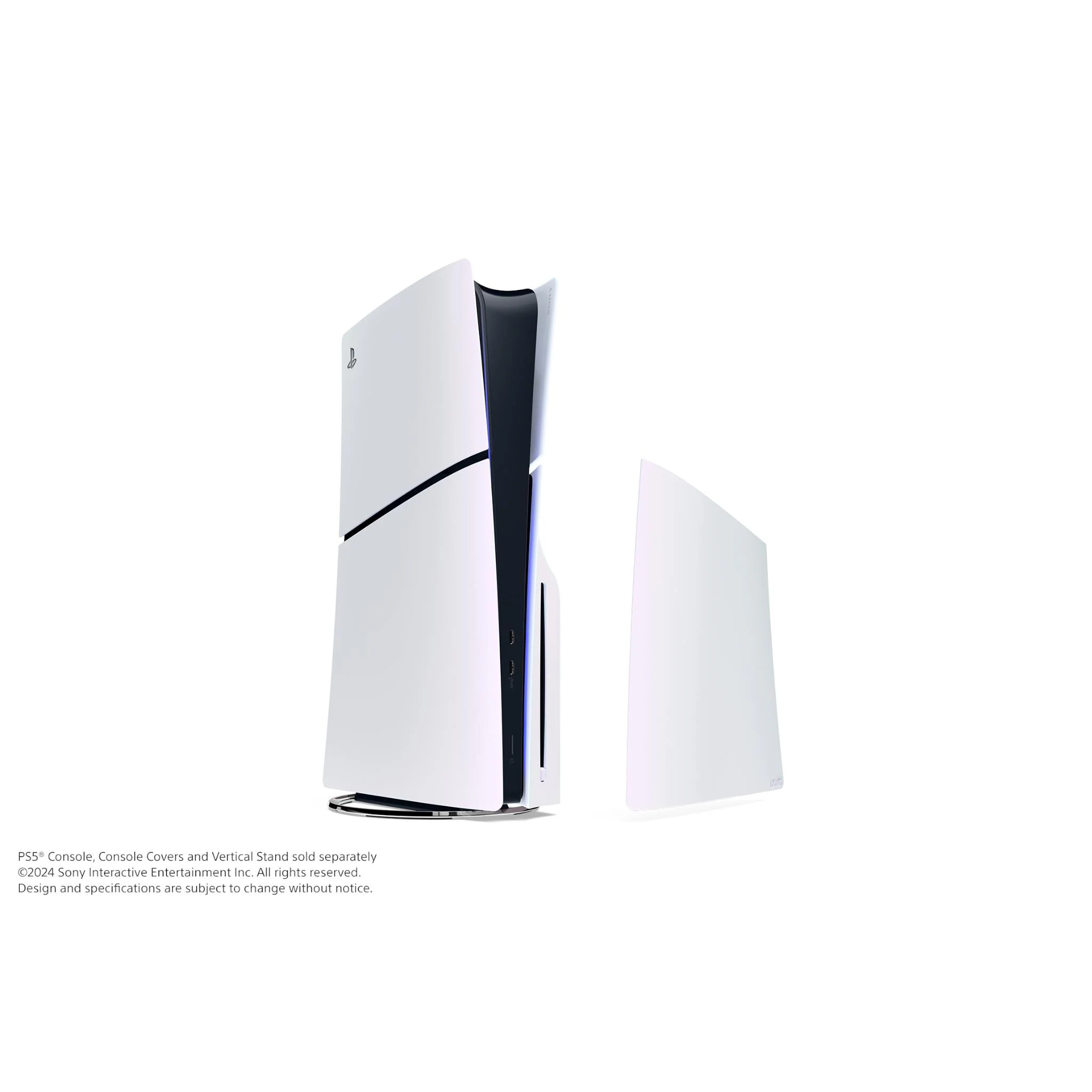 PS5 Slim Console Covers (Chroma Pearl) - Image 2