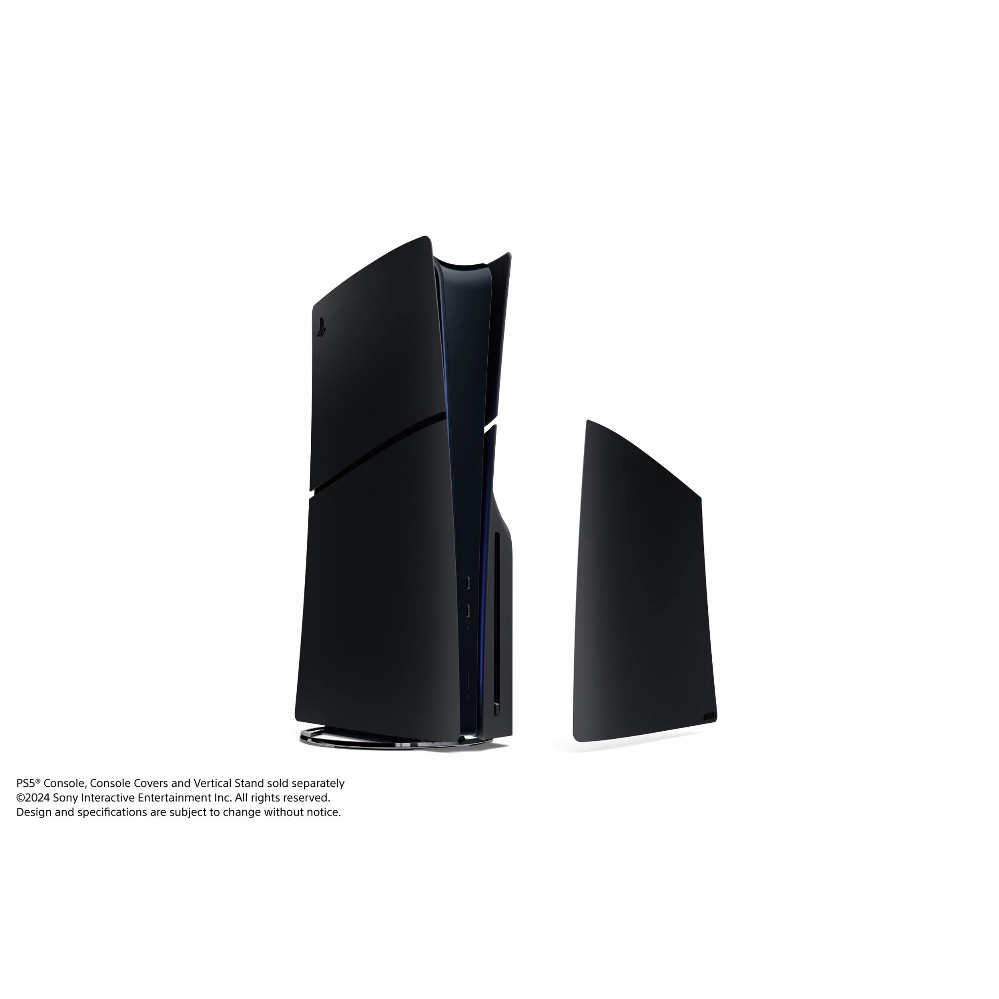 PS5 Slim Console Covers (Midnight Black) - Image 2