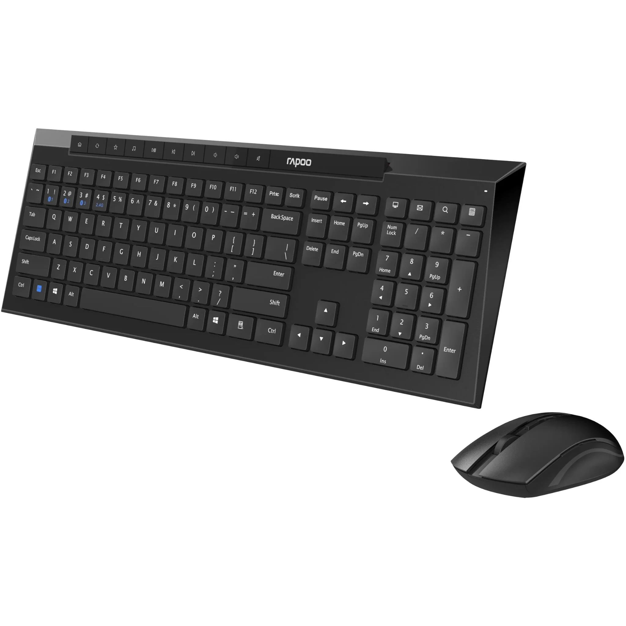 Rapoo 8210M Multi-mode Wireless Keyboard and Mouse - Image 2