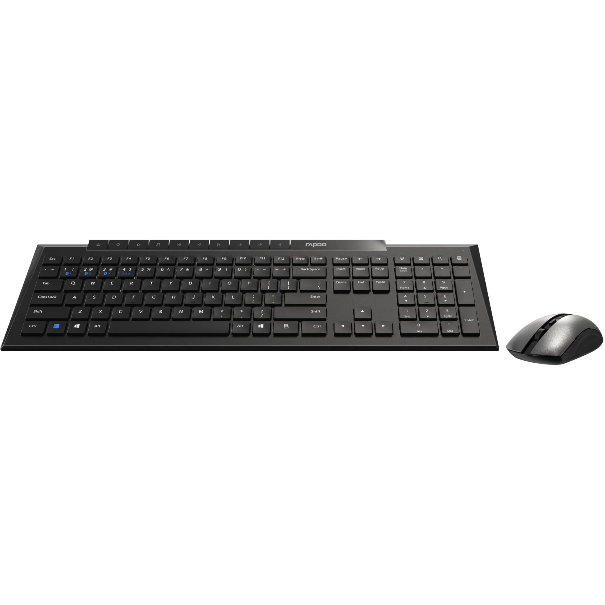 Rapoo 8210M Multi-mode Wireless Keyboard and Mouse - Image 3