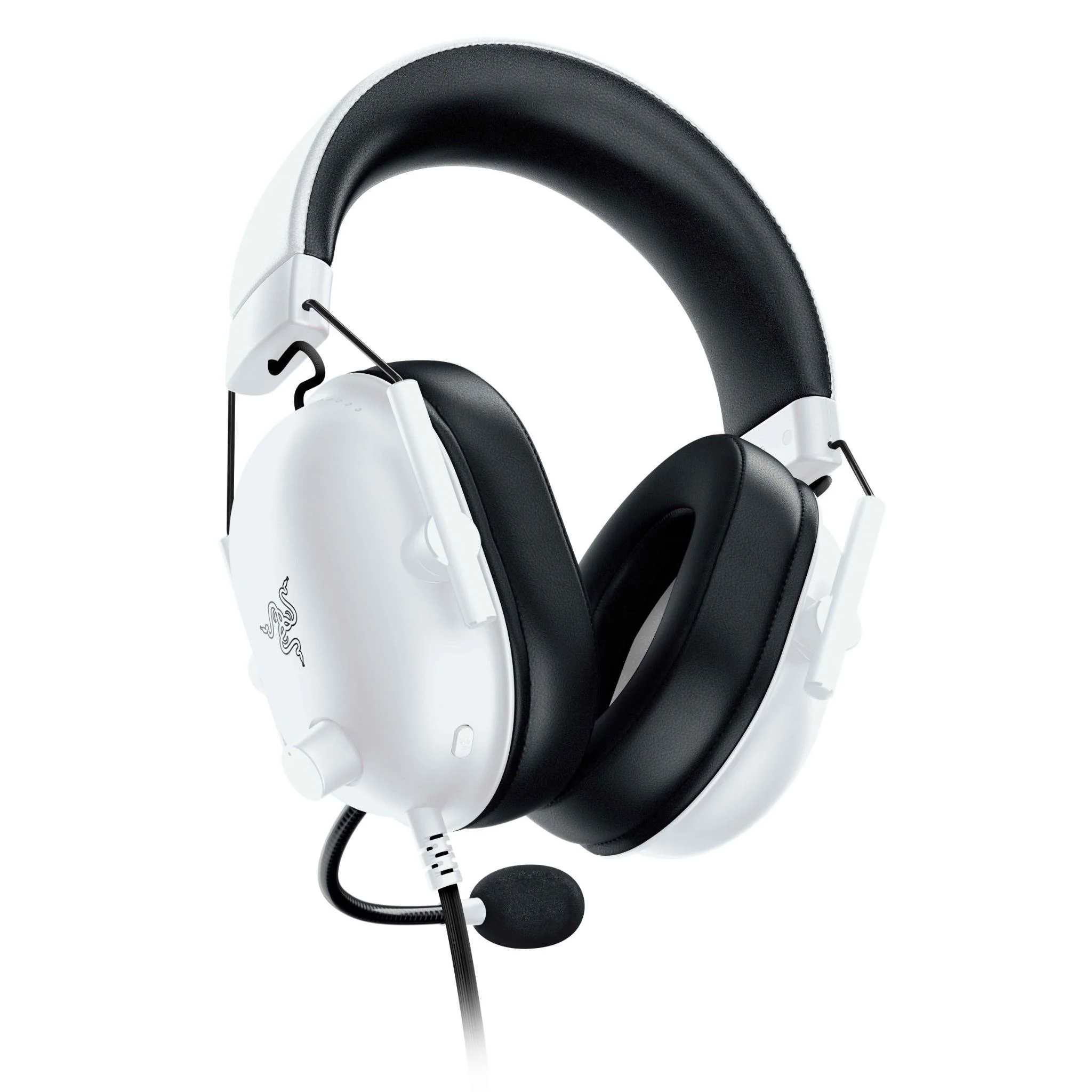 Razer BlackShark V2 X Wired Gaming Headset (White) - Image 3