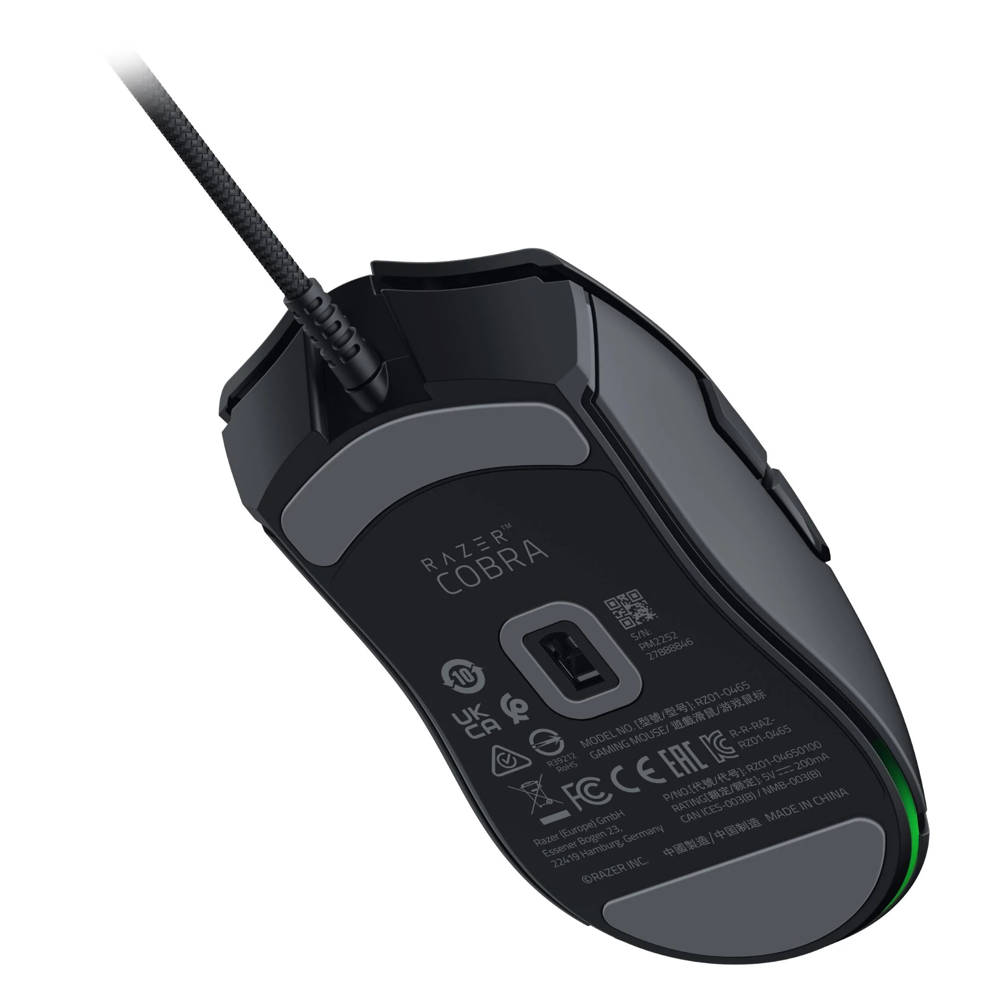 Razer Cobra Customizable Gaming Mouse (Black) - Image 4