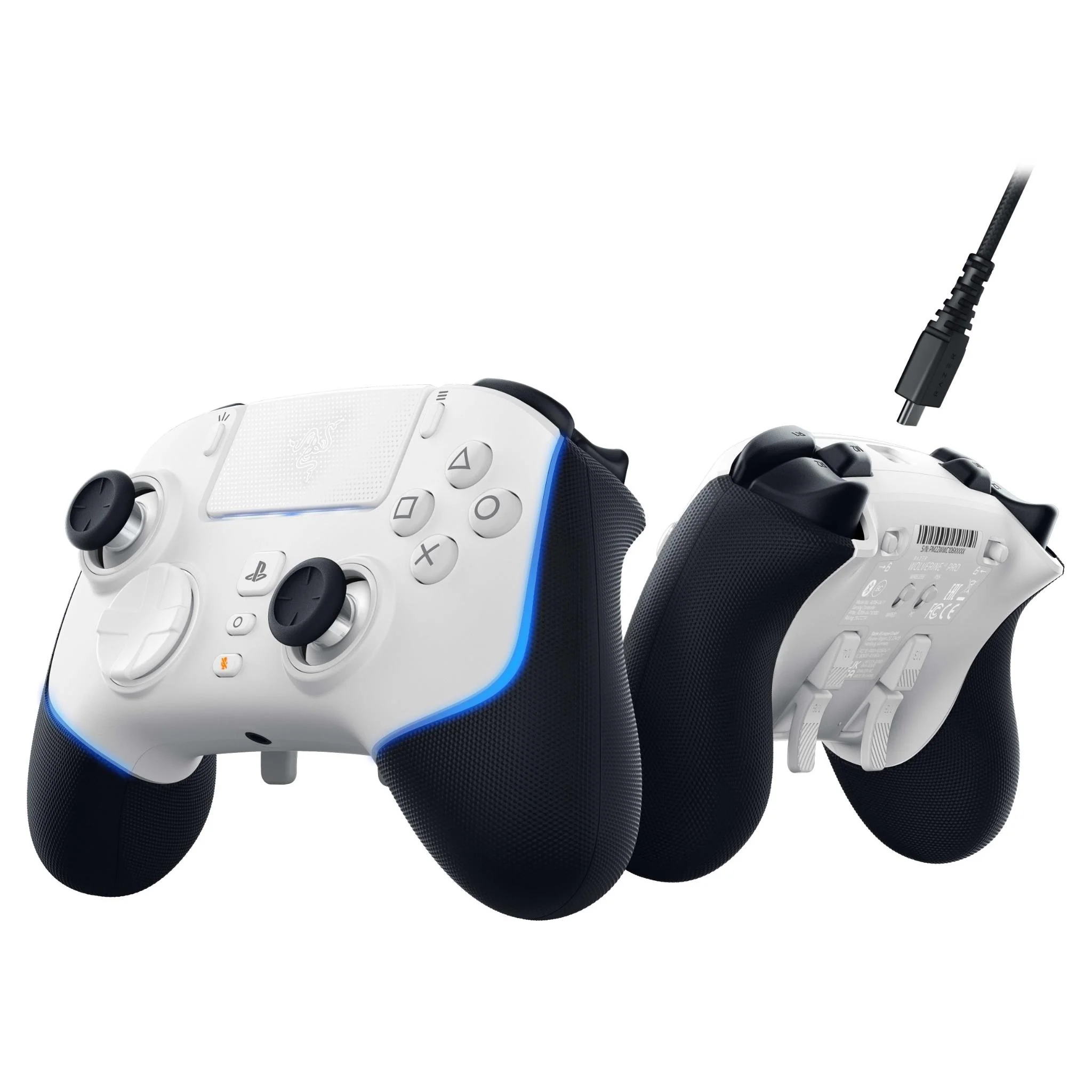 Razer Wolverine V2 Pro Wireless Gaming Controller for PlayStation 5 & PC (White) - Image 7