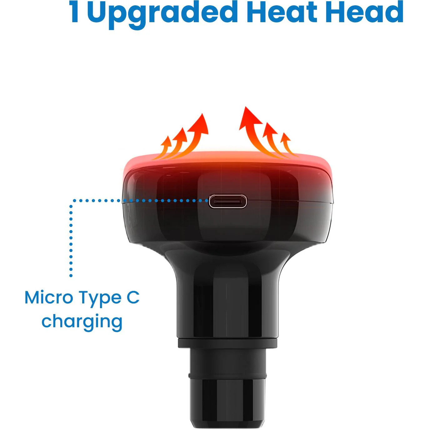 RENPHO R3 Massage Gun with Heat, Percussion Muscle Mini - Image 3