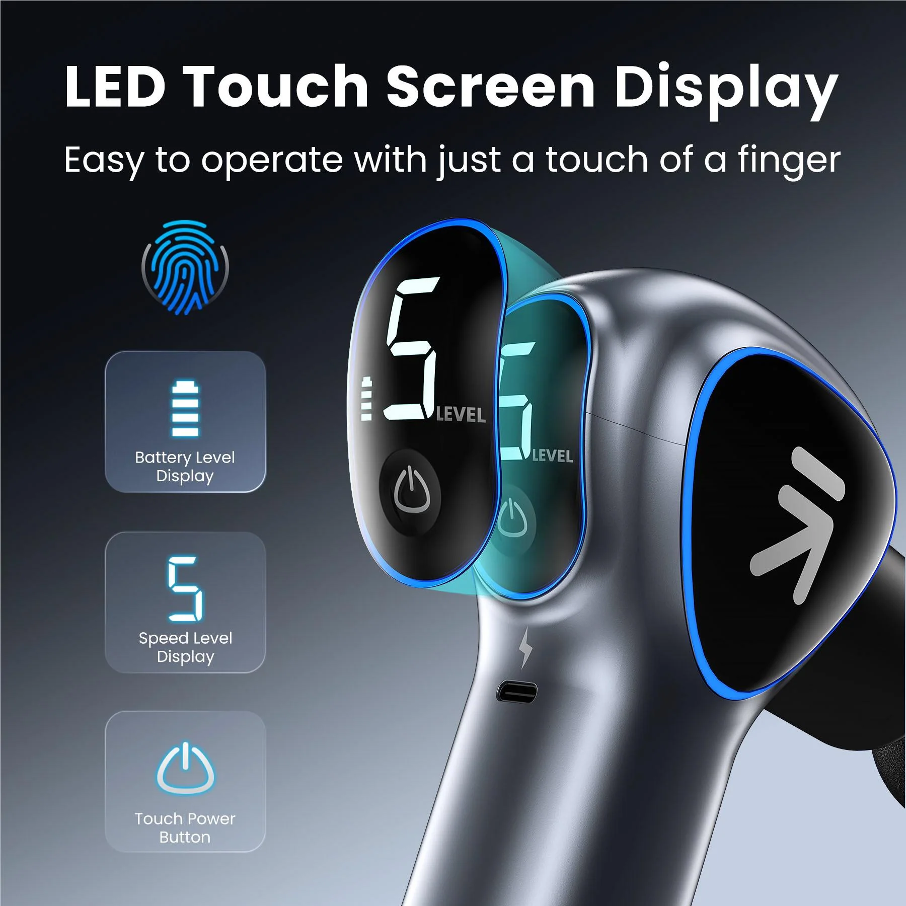RENPHO Reach Massage Gun - Image 9