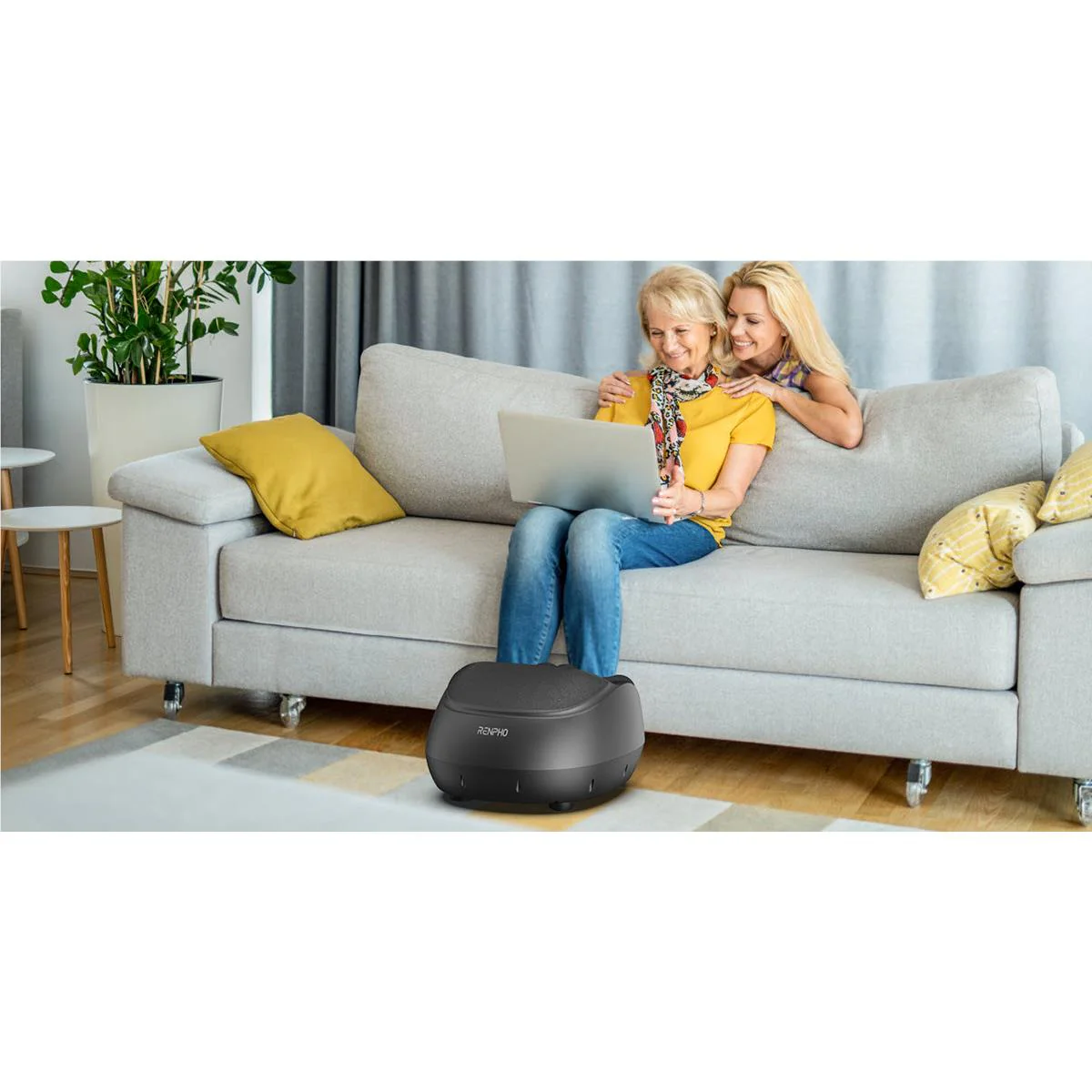 RENPHO Shiatsu Foot Massager (Black) - Image 3