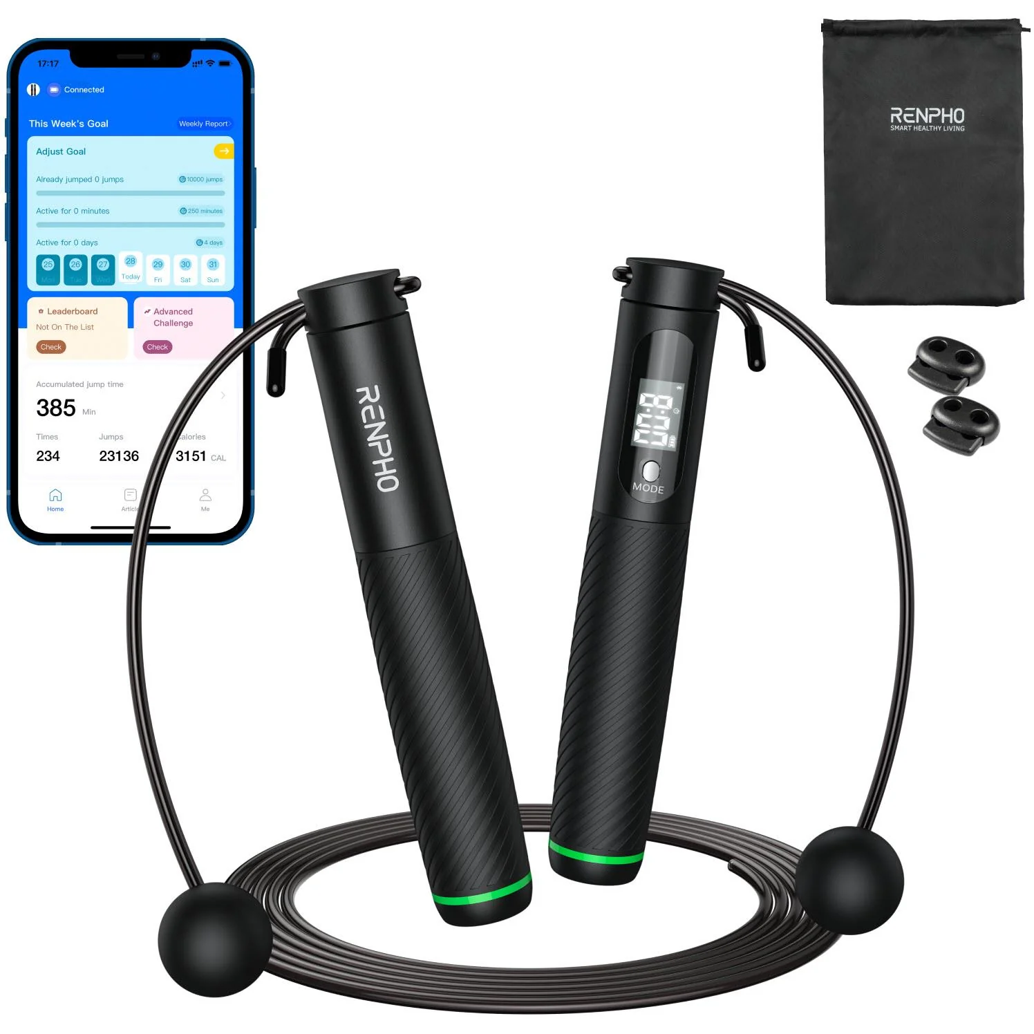 RENPHO Smart Skipping Rope - Image 2