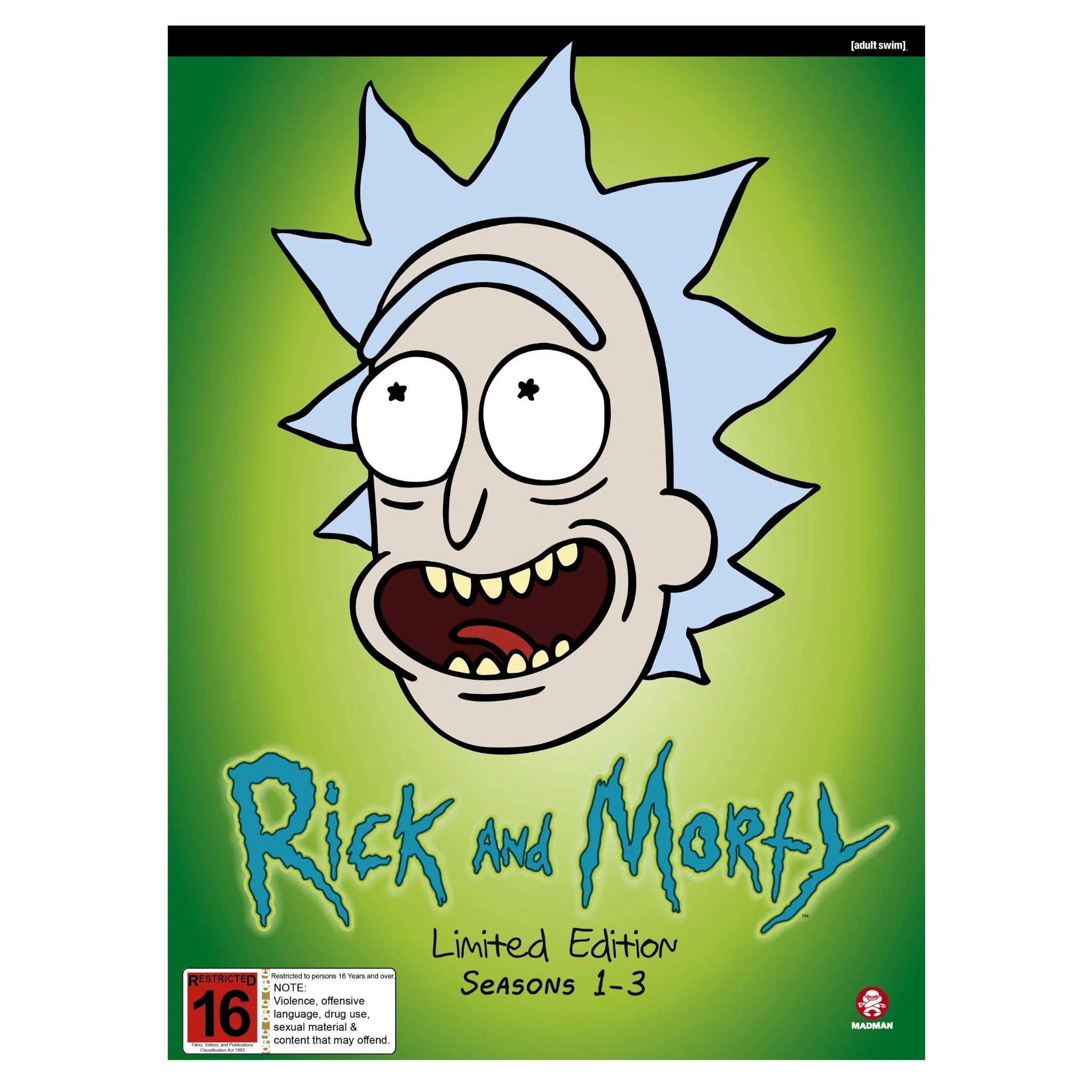 Rick & Morty - Seasons 1-3 Limited Edition (with Artbook)