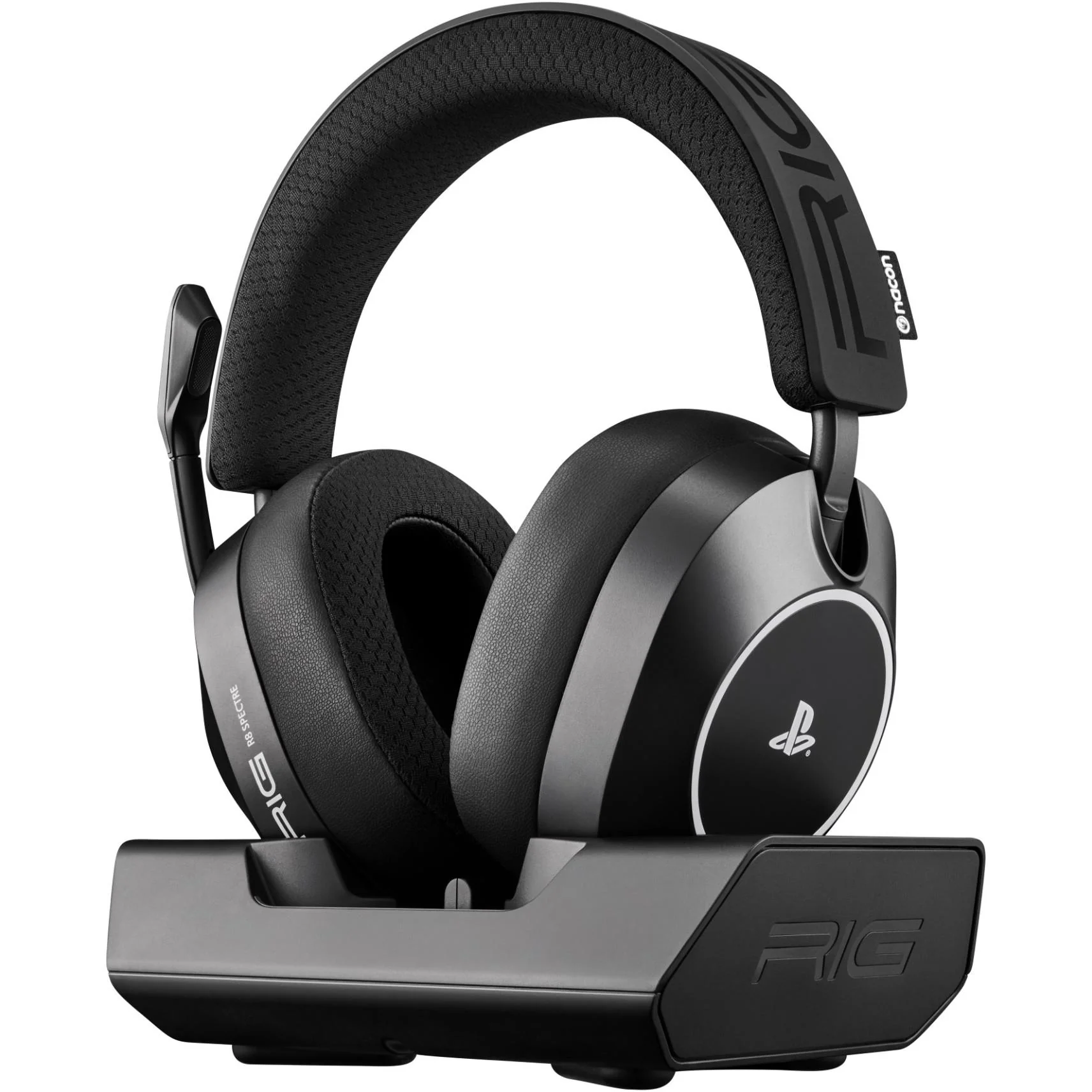 RIG R8 SPECTRE PRO HS Dual Wireless Gaming Headset and Base Station for PlayStation (Black)