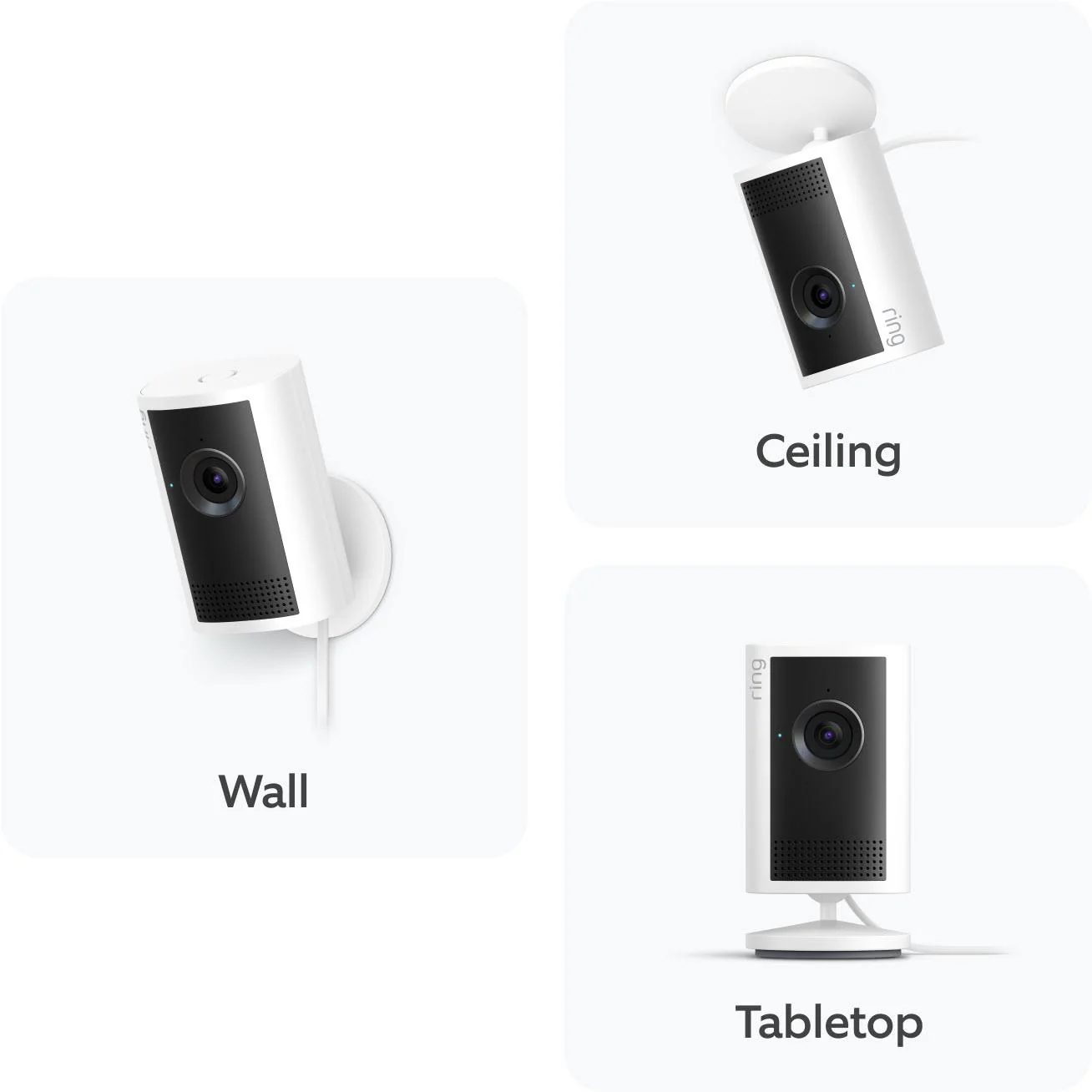 Ring Indoor Cam Plus Plug-In Security Camera (Black) - Image 5
