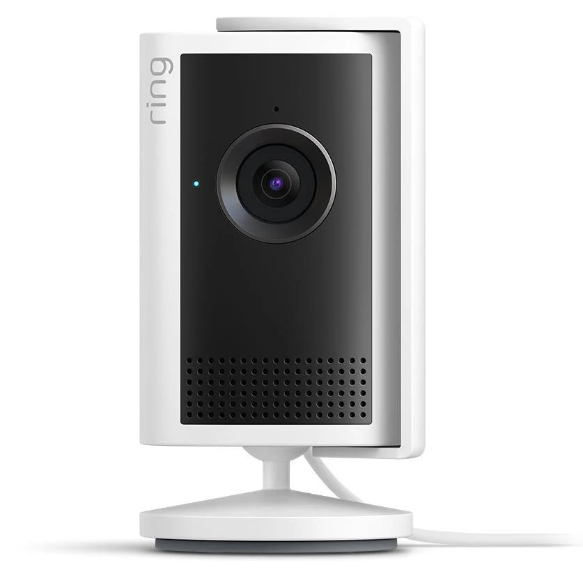 Ring Indoor Cam Plus Plug-In Security Camera (White)