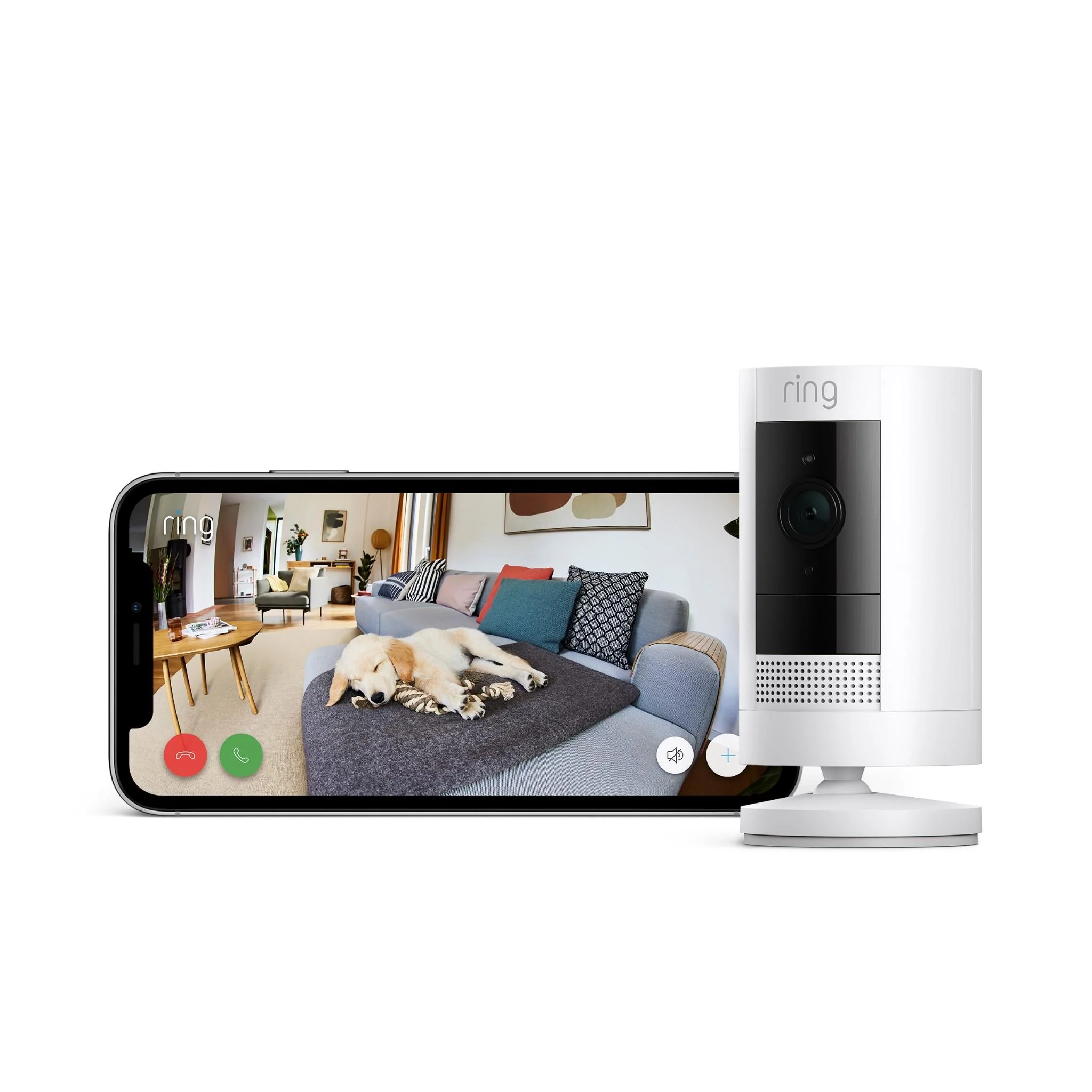Ring Outdoor Camera [Stick Up Cam] Battery (White) - Image 5