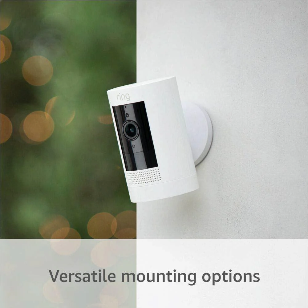Ring Outdoor Camera [Stick Up Cam] Battery (White) - Image 6