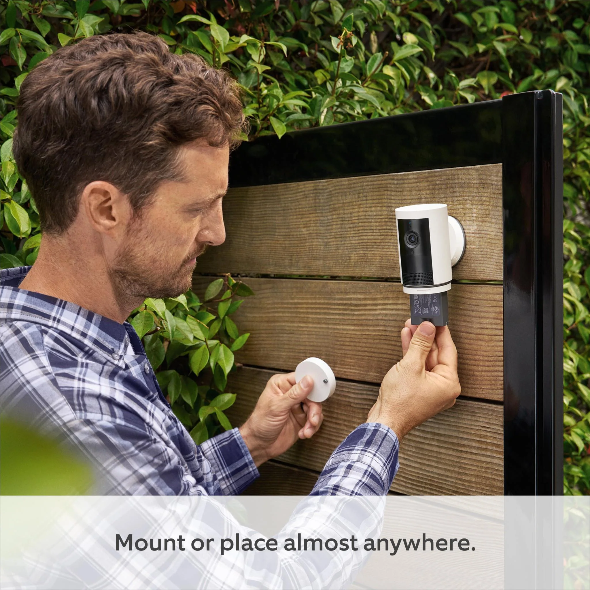 Ring Outdoor Security Camera Plus 2K Battery (White) [2 Pack] - Image 5
