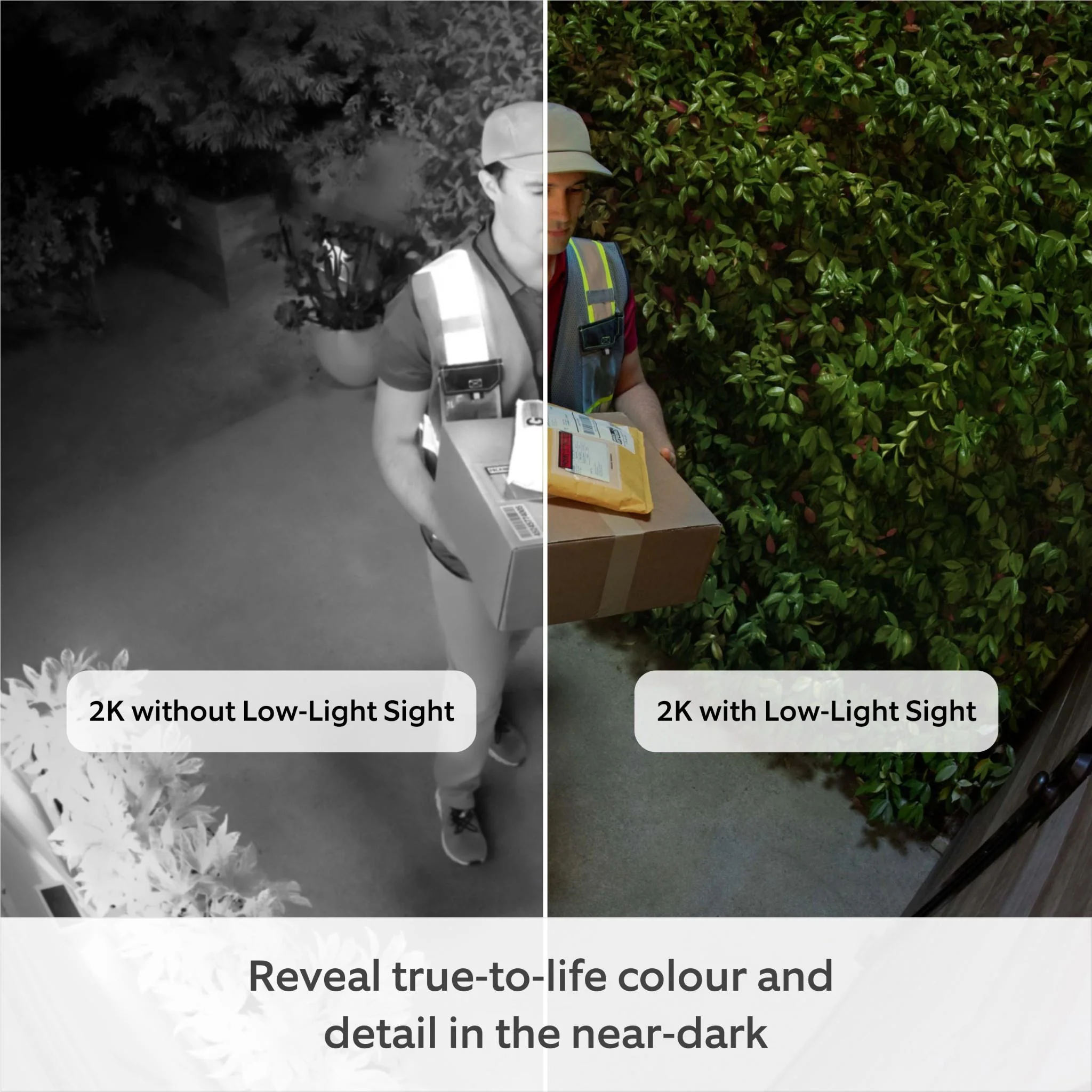 Ring Outdoor Security Camera Plus 2K Battery (White) [3 Pack] - Image 9