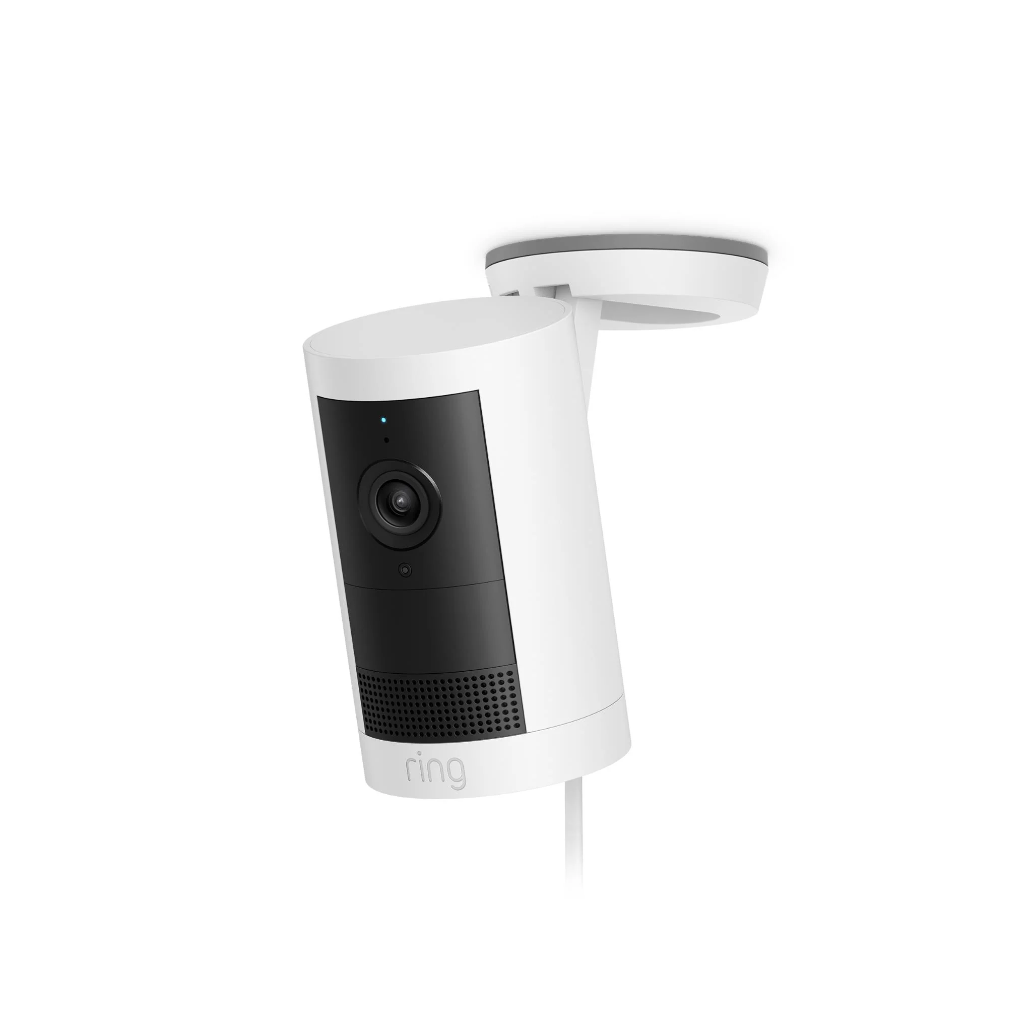 Ring Outdoor Security Camera Plus 2K Plug In (White) - Image 3