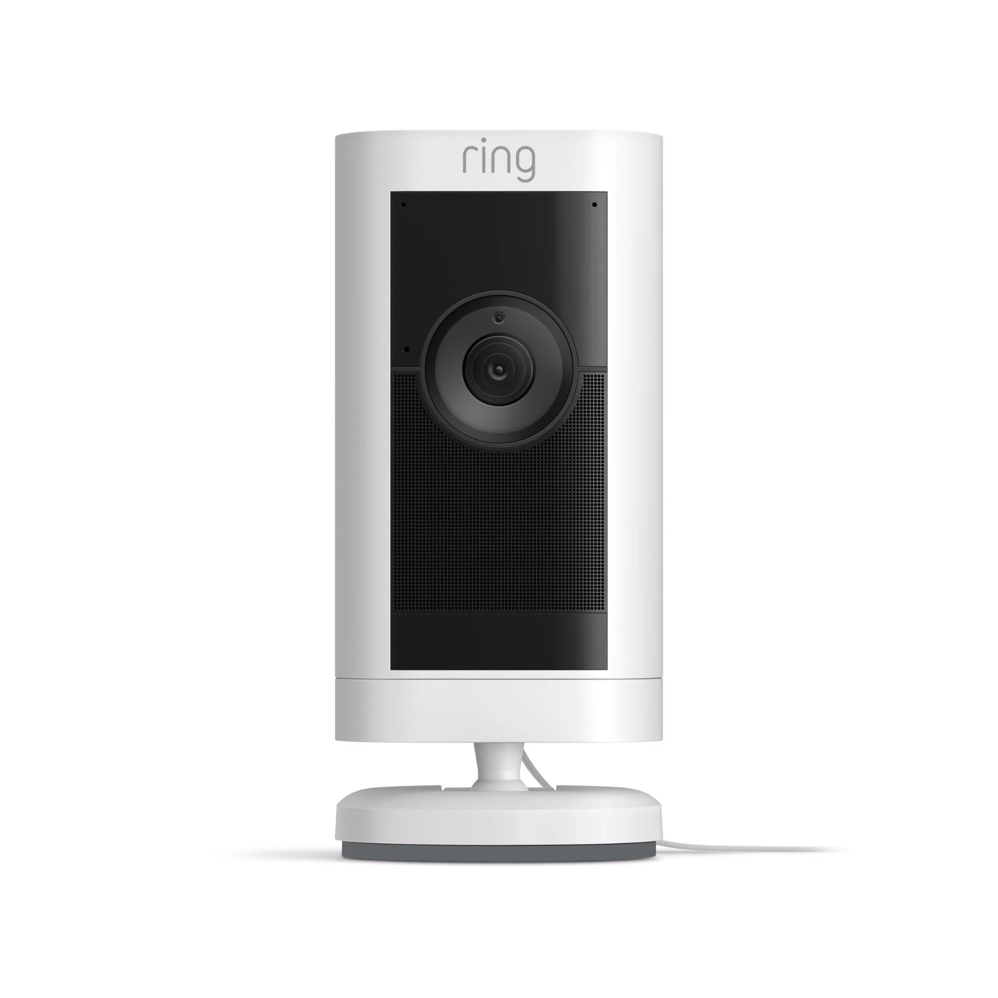 Ring Pro Indoor/Outdoor Security Camera [Stick Up Cam] Plug-in (White) - Image 2