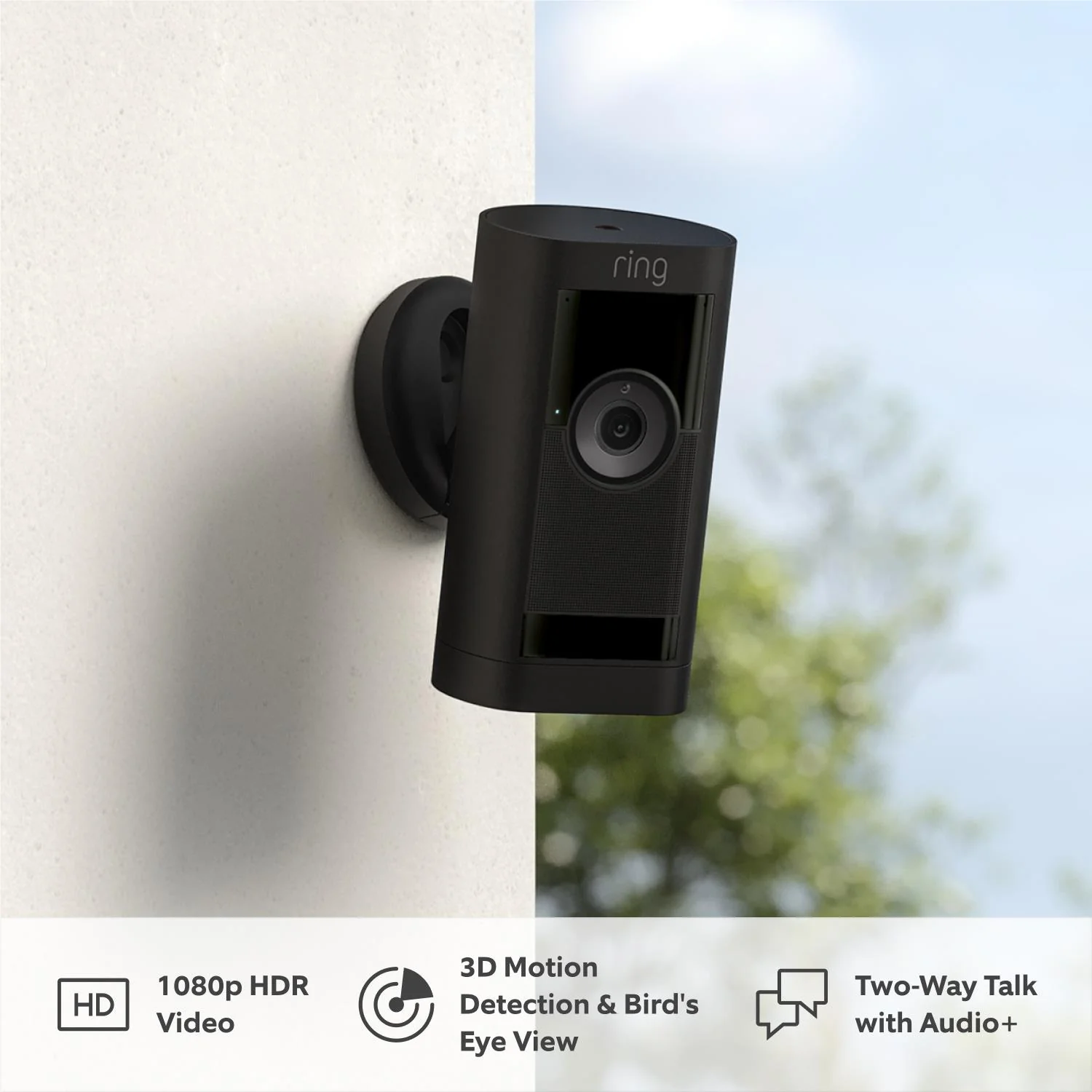 Ring Stick Up Cam Pro Battery Indoor/Outdoor (Black) - Image 6