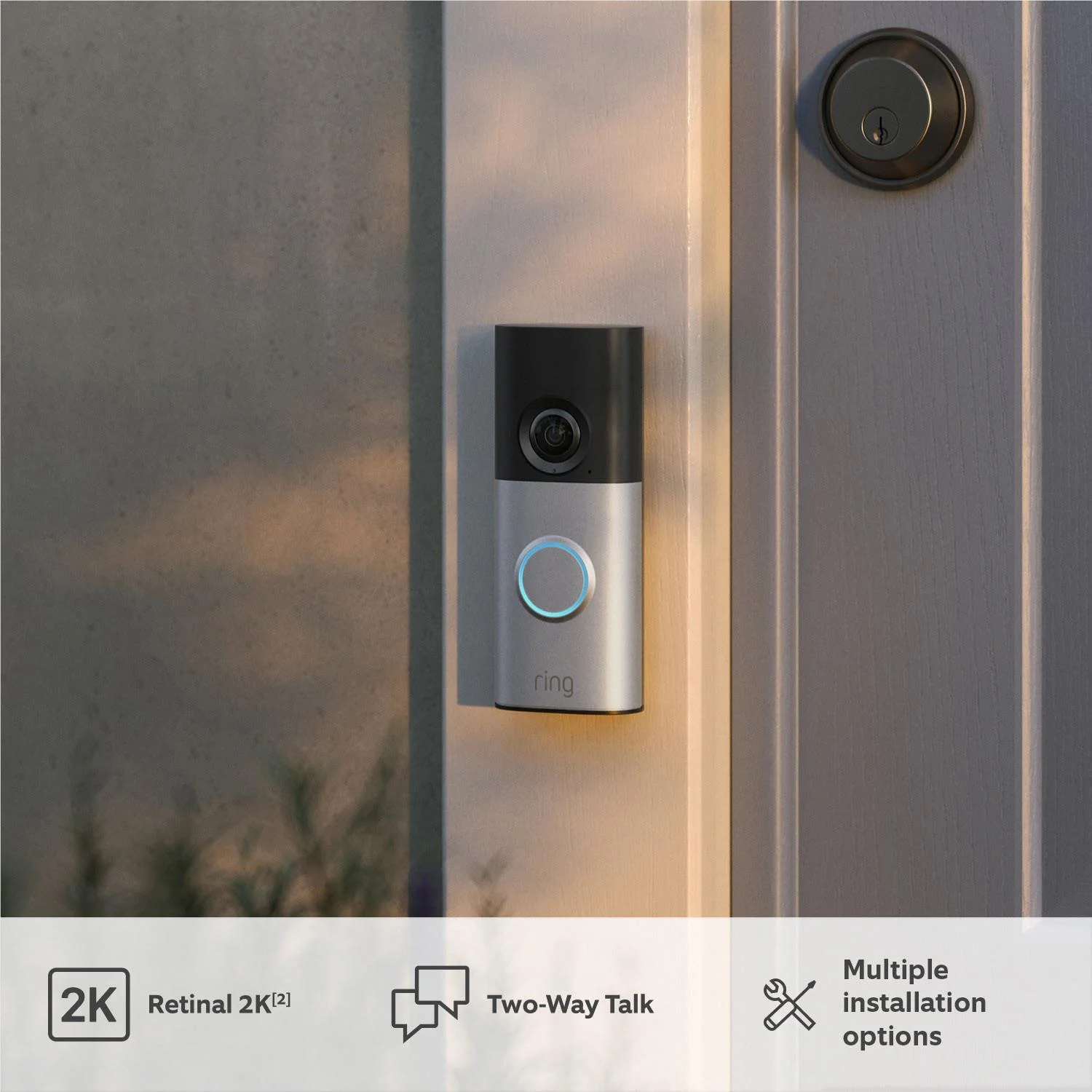Ring Wired Video Doorbell Plus DIN Rail - Image 3
