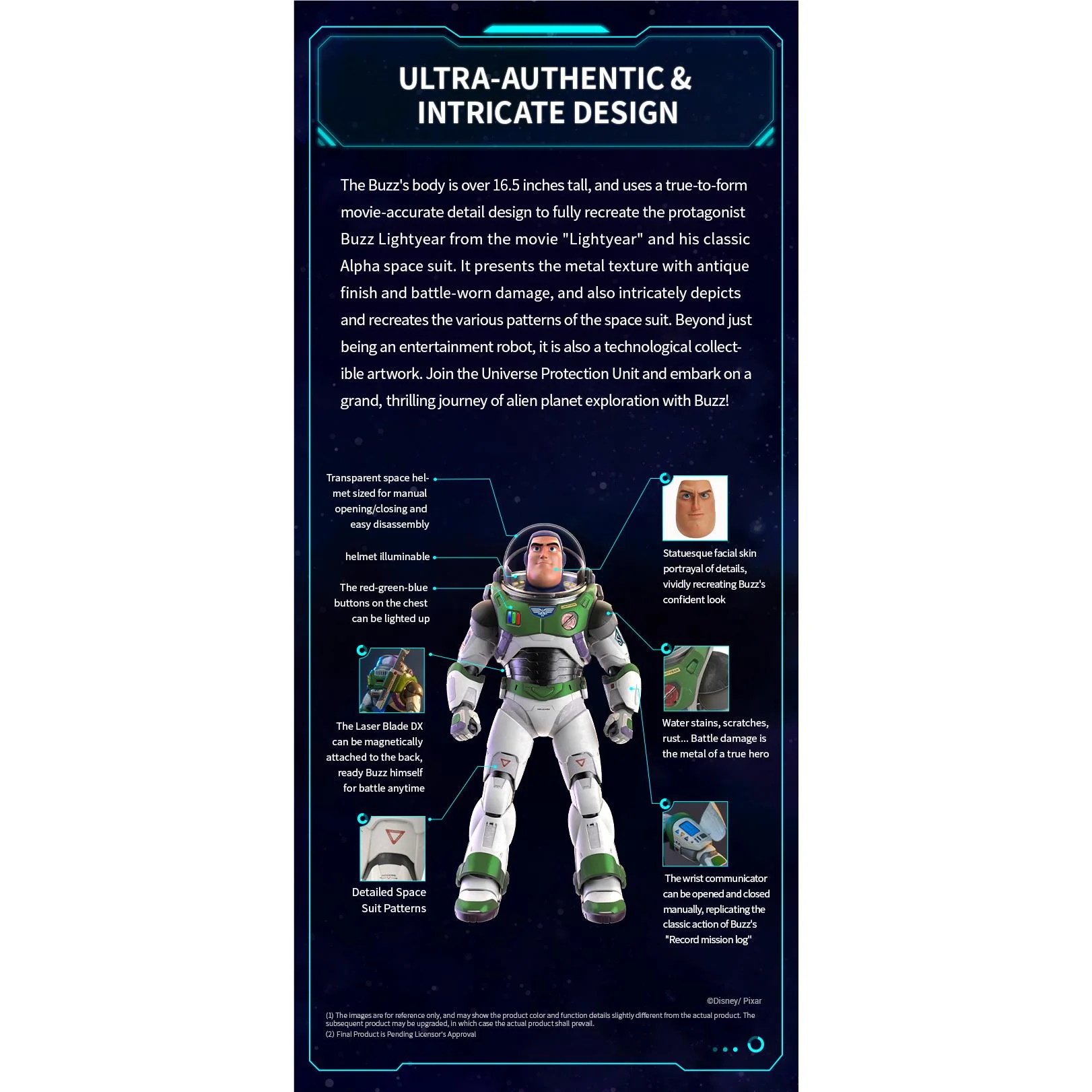 Robosen Buzz Lightyear Infinity Pack (Limited Edition) - Image 5
