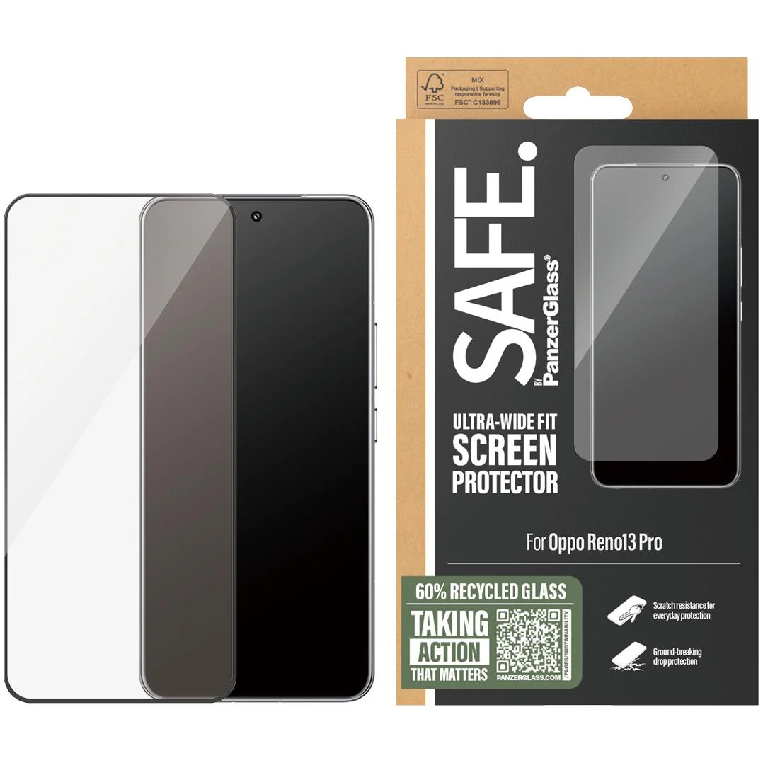 SAFE. by PanzerGlass UltraWide Fit Screen Protector for OPPO Reno13 Pro - Image 2