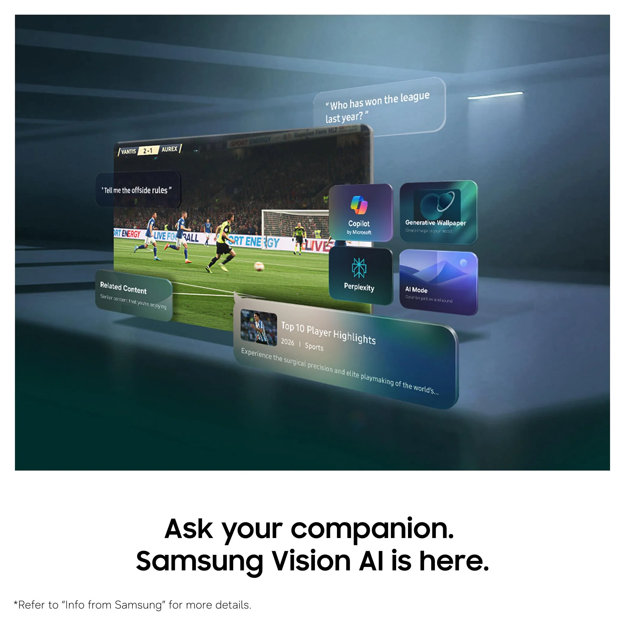 Samsung 100" QN80H NEO QLED 4K Mini LED Smart AI TV [2026] - Image 4