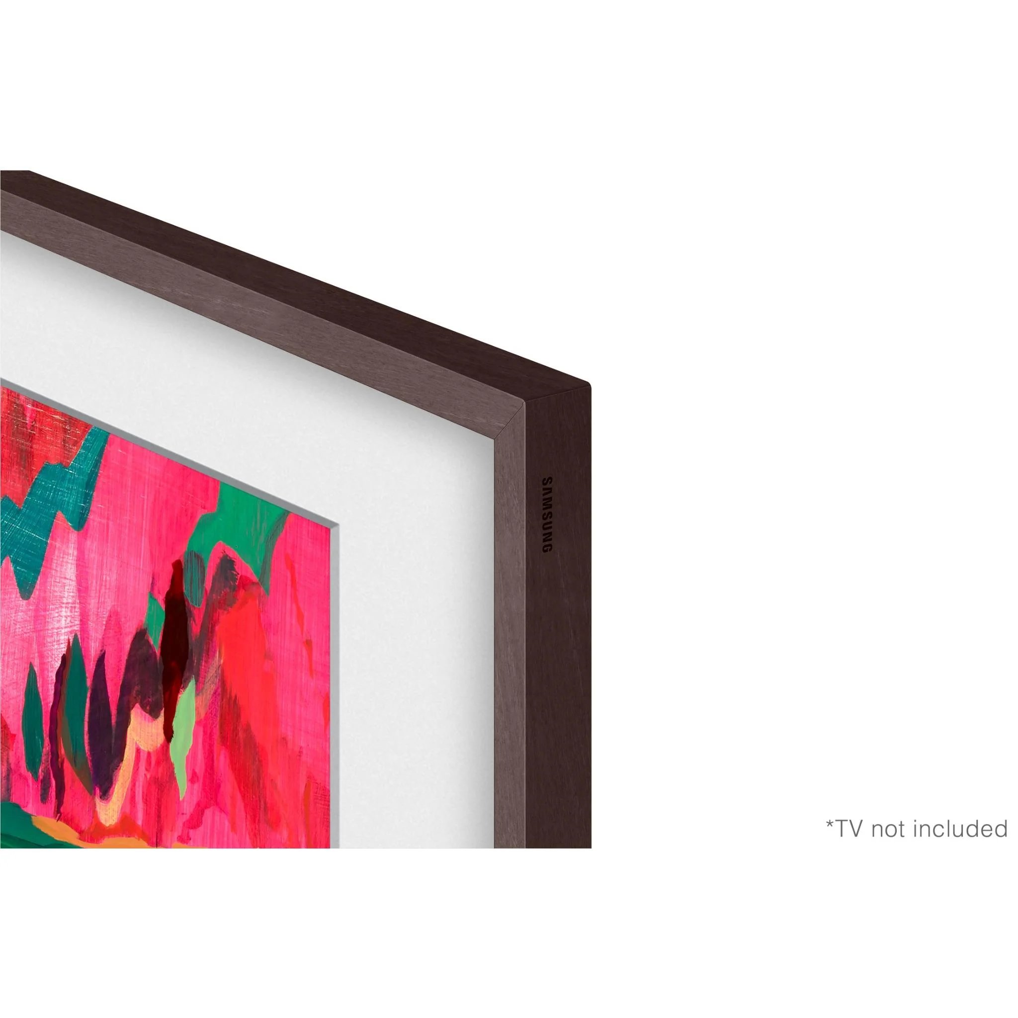 Samsung 65" Customisable Bezel for 2021-2025 Frame TVs (Brown) - Image 2