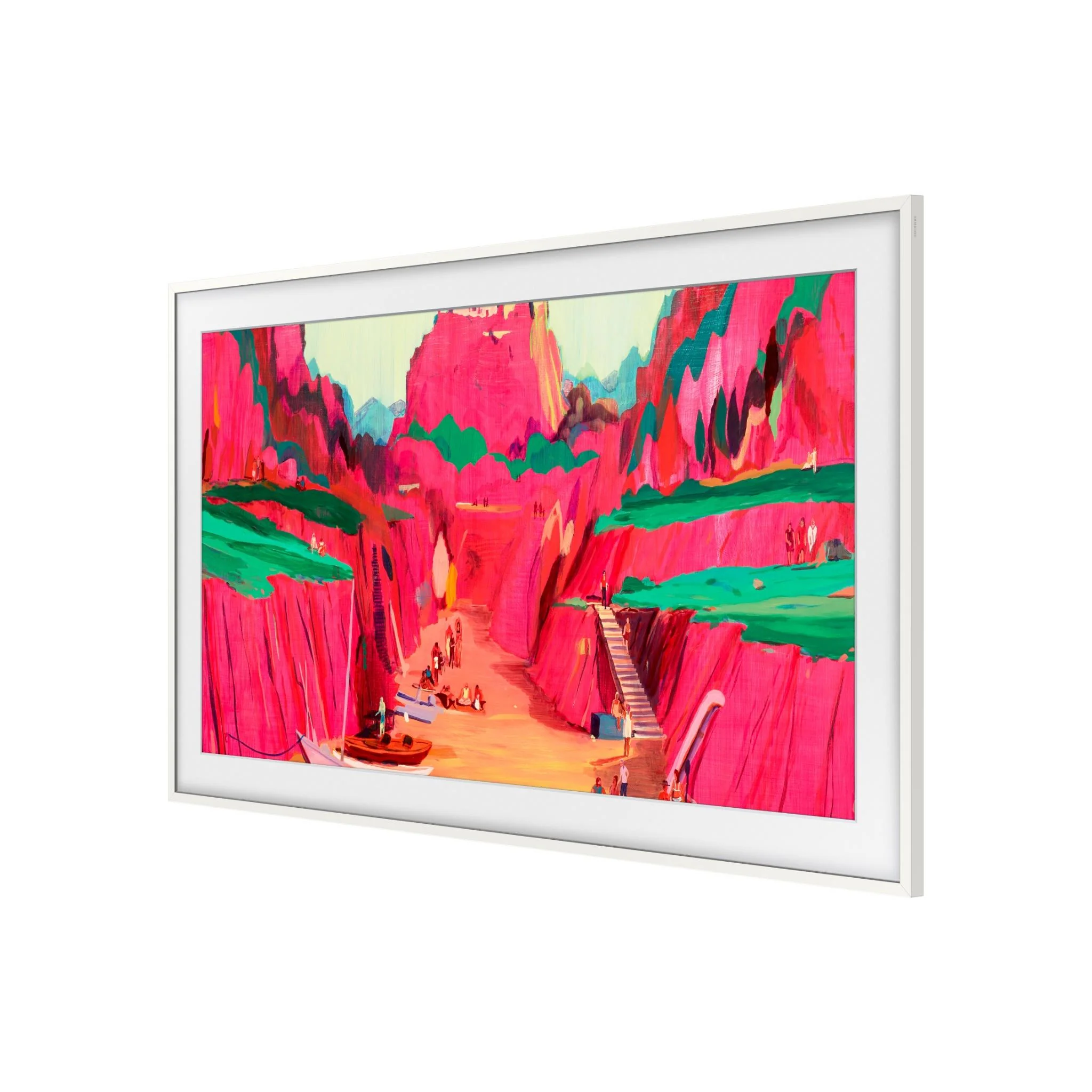 Samsung 65" Customisable Bezel for 2021-2025 Frame TVs (White) - Image 4