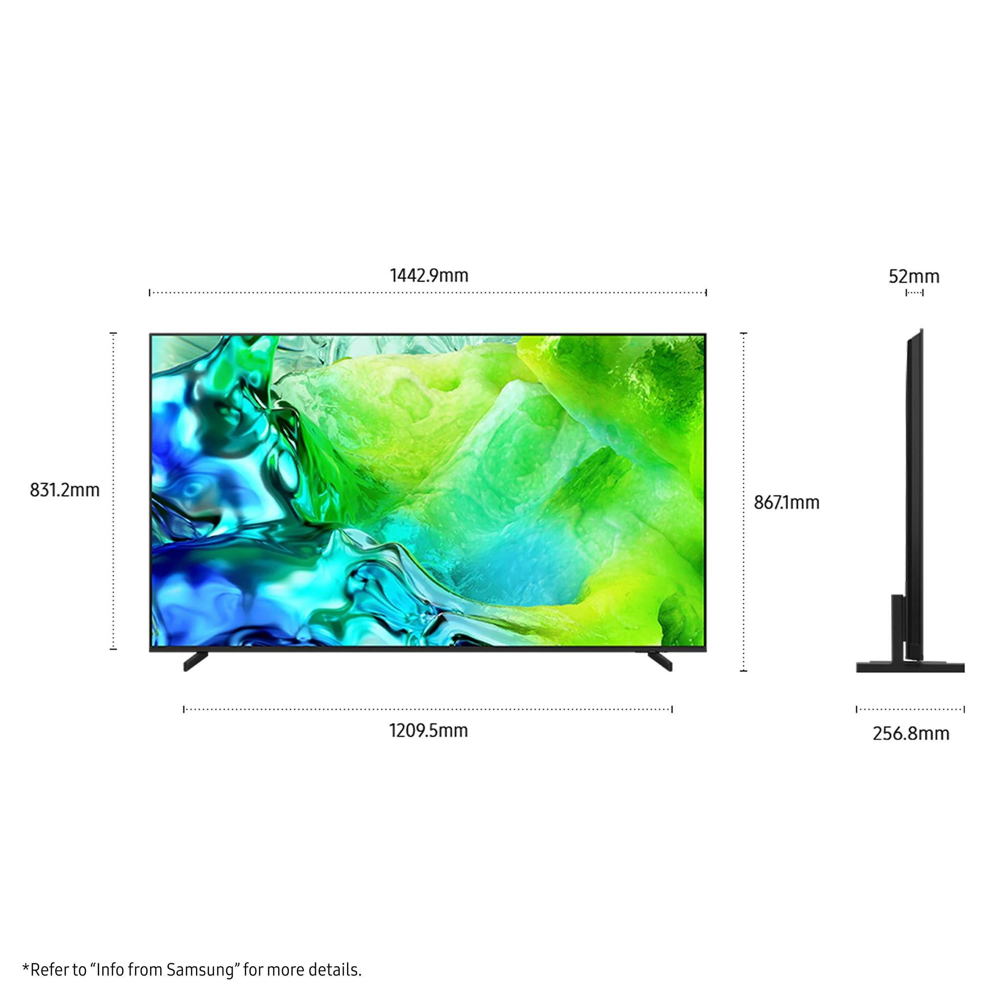 Samsung 65" QN80H NEO QLED 4K Mini LED Smart AI TV [2026] - Image 2