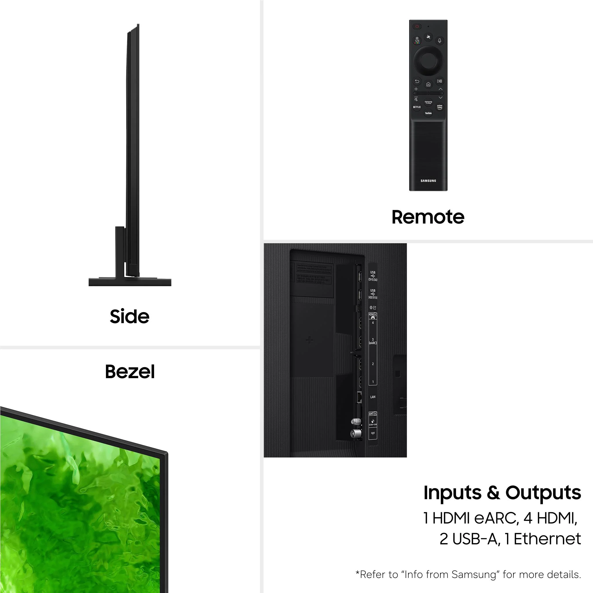 Samsung 75" QN80H NEO QLED 4K Mini LED Smart AI TV [2026] - Image 3