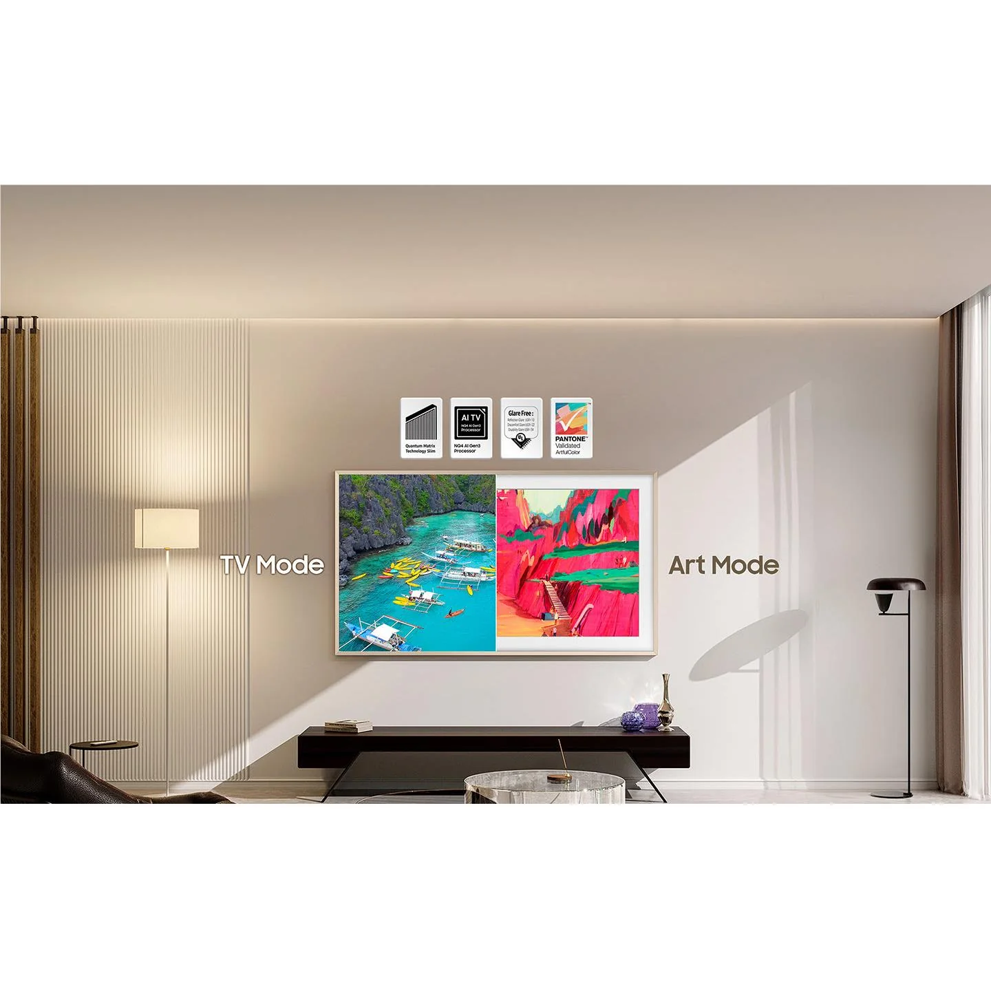 Samsung 75" The Frame Pro NEO QLED 4K Mini LED Smart AI TV [2025] - Image 12