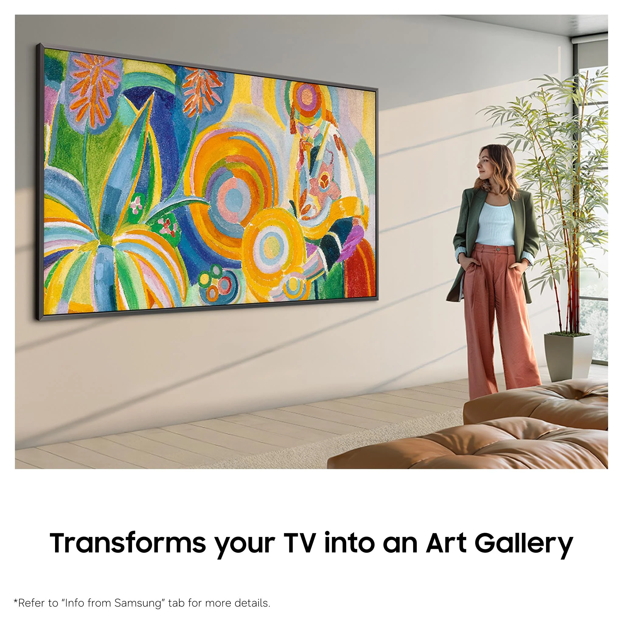 Samsung 98" The Frame QLED 4K Smart TV [2026] - Image 5