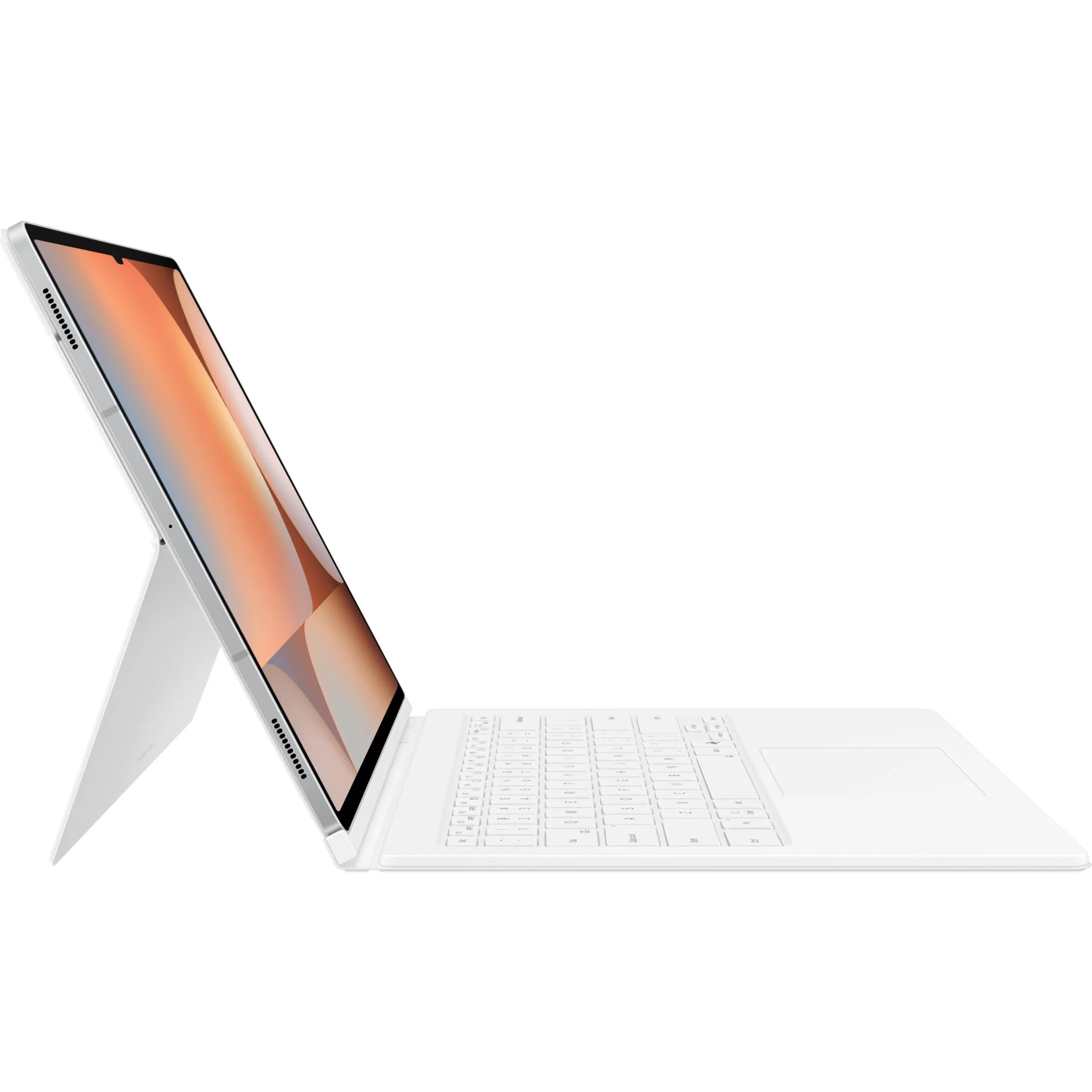 Samsung Book Cover Keyboard with Trackpad and AI Key for Tab S10 Ultra (White) - Image 6