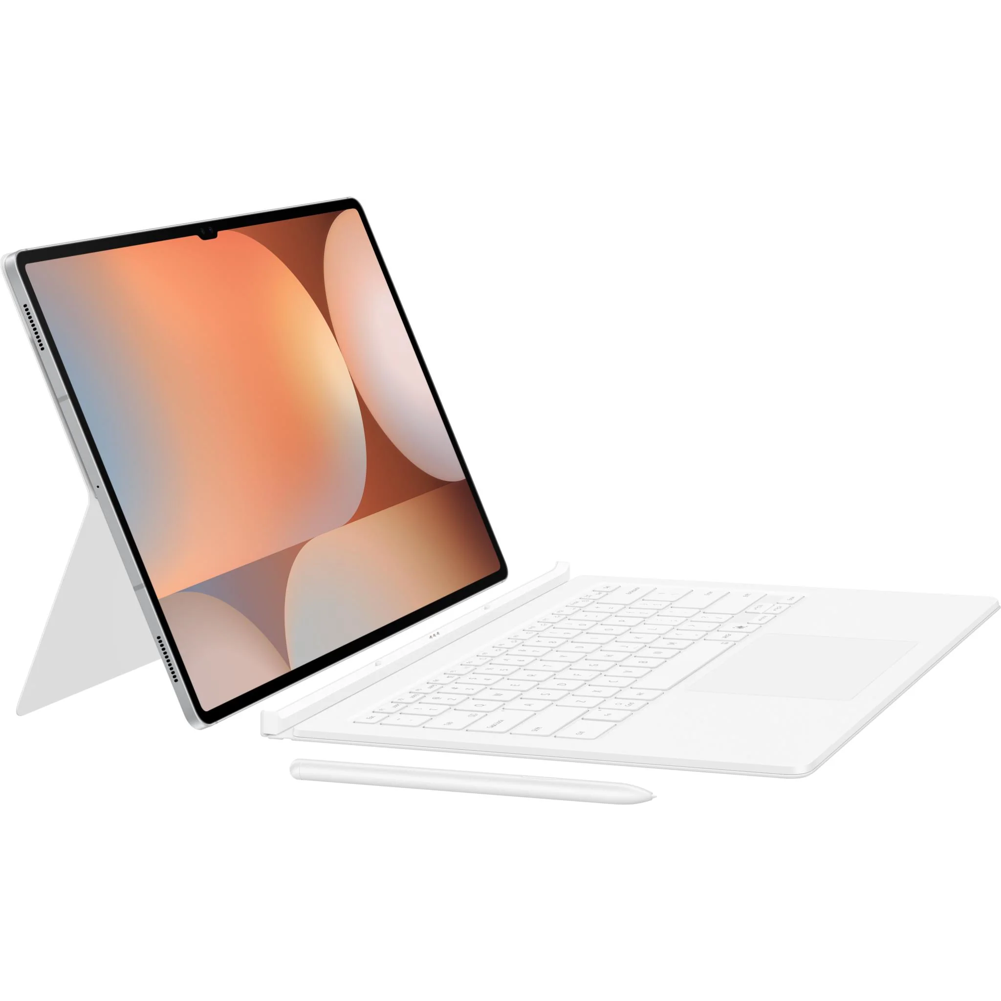 Samsung Book Cover Keyboard with Trackpad and AI Key for Tab S10 Ultra (White) - Image 8