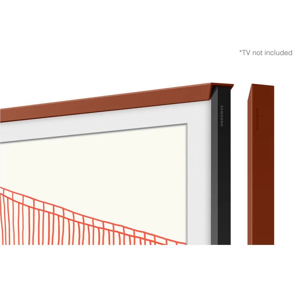 Samsung Chamfer Bezel Frame for 55" The Frame TVs (Terracotta Red) [2021]