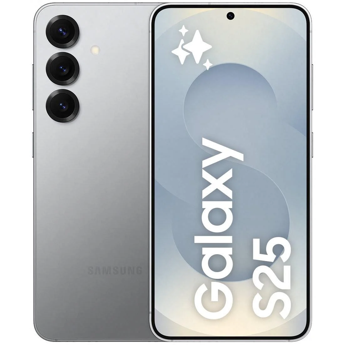 Samsung Galaxy S25 256GB (Silver Shadow) [~Refurbished: Excellent]