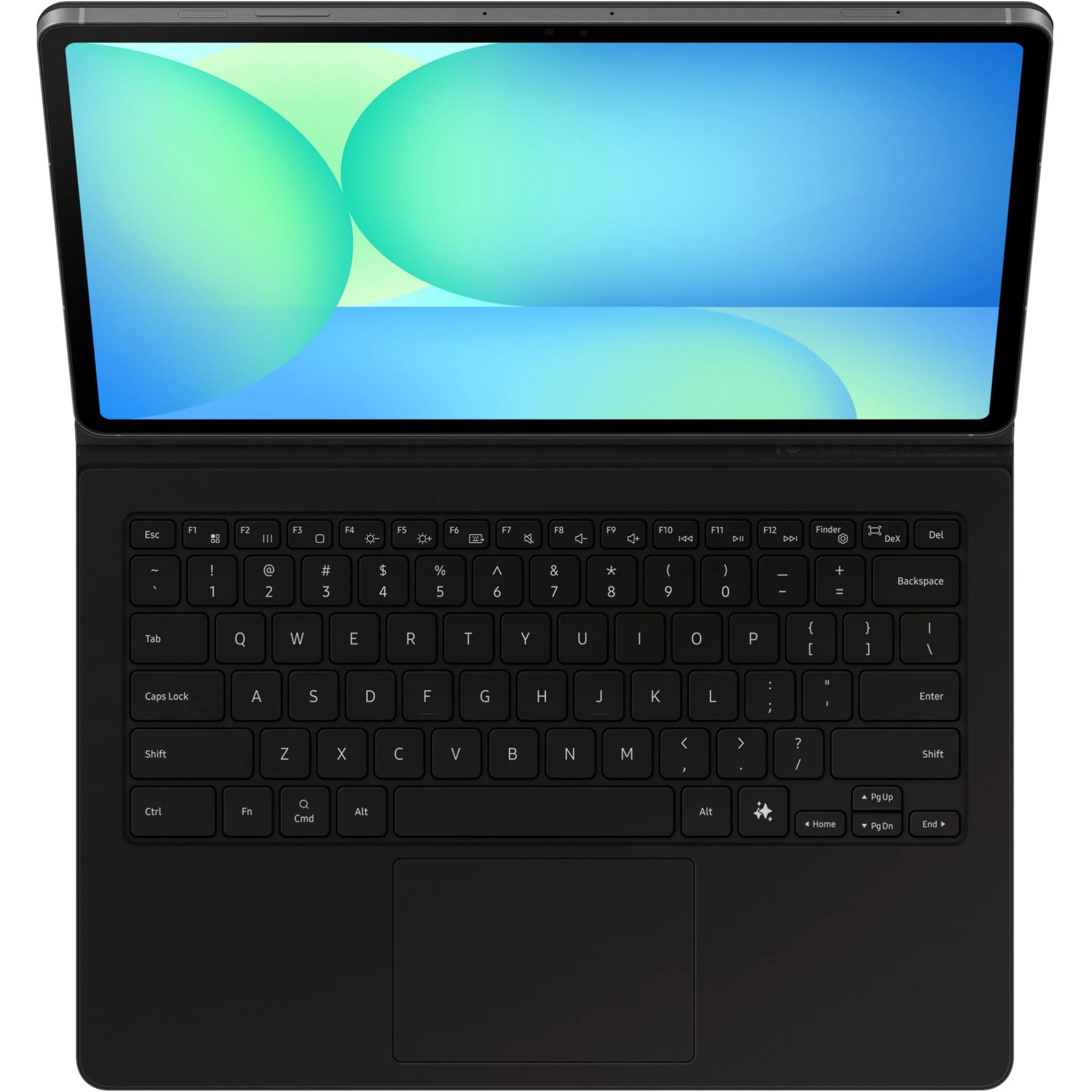 Samsung Galaxy Tab S10 FE+ Book Cover Keyboard with AI Key (Black) - Image 4