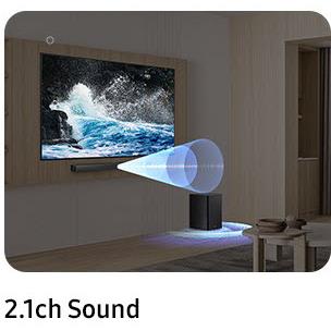 Samsung HW-B450F B-Series 2.1 ch Soundbar with Subwoofer [2025] - Image 9