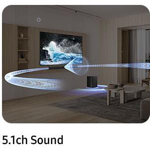 Samsung HW-B750F B Series 5.1ch Soundbar with Subwoofer [2025] - Image 10